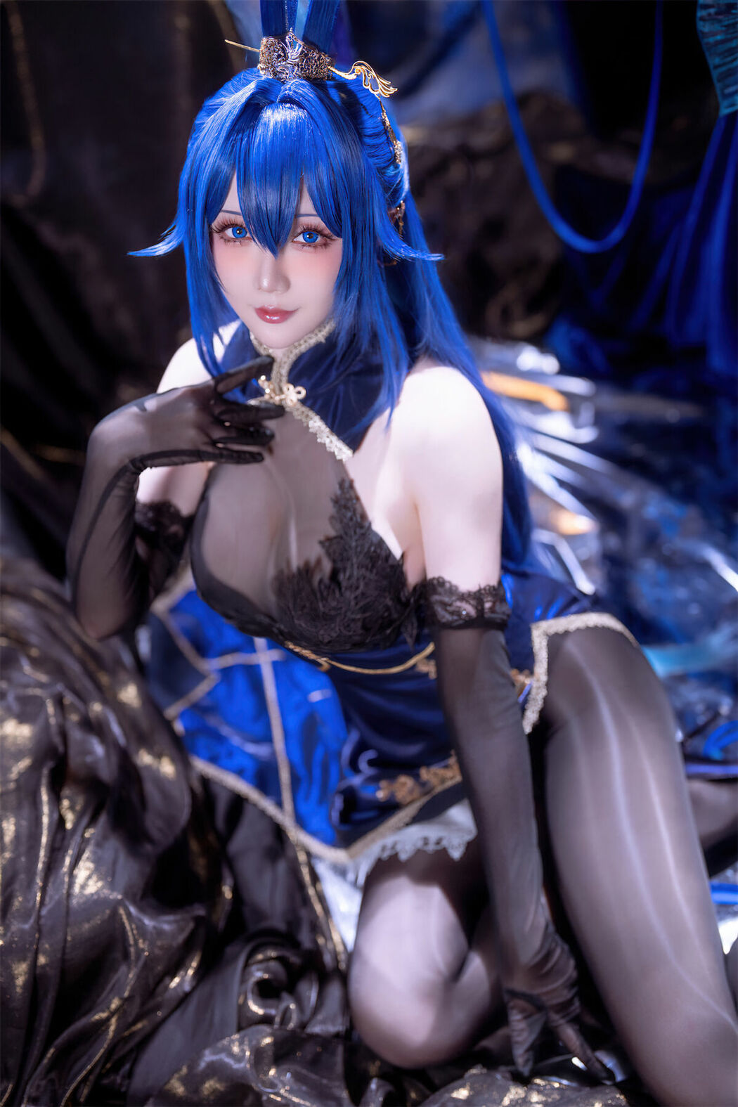 Coser@星之迟迟Hoshilily – 碧蓝航线-新泽西兔兔花园 (53P)