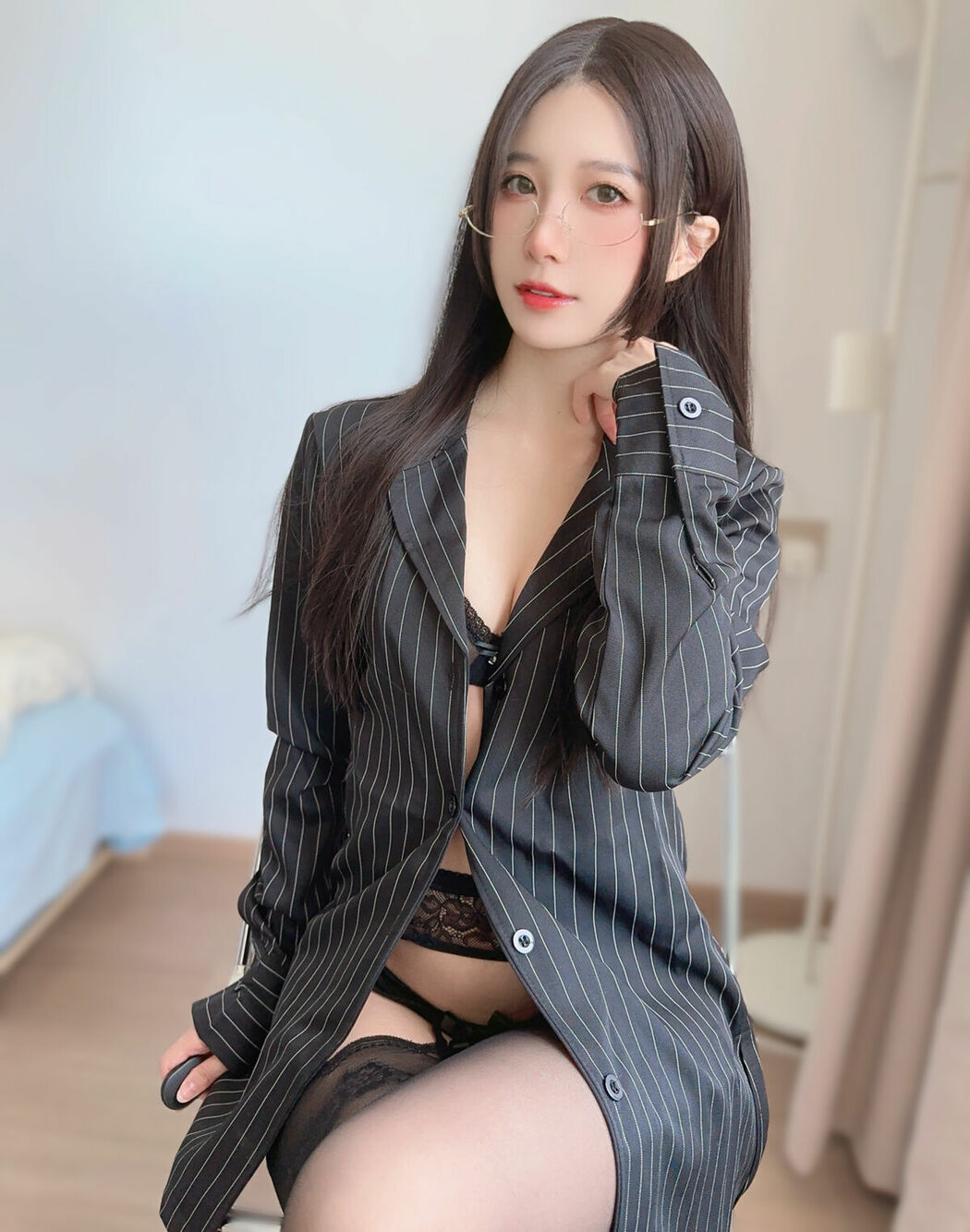 Coser@布丁大法 Pudding Dafa – 私人OL (47P)