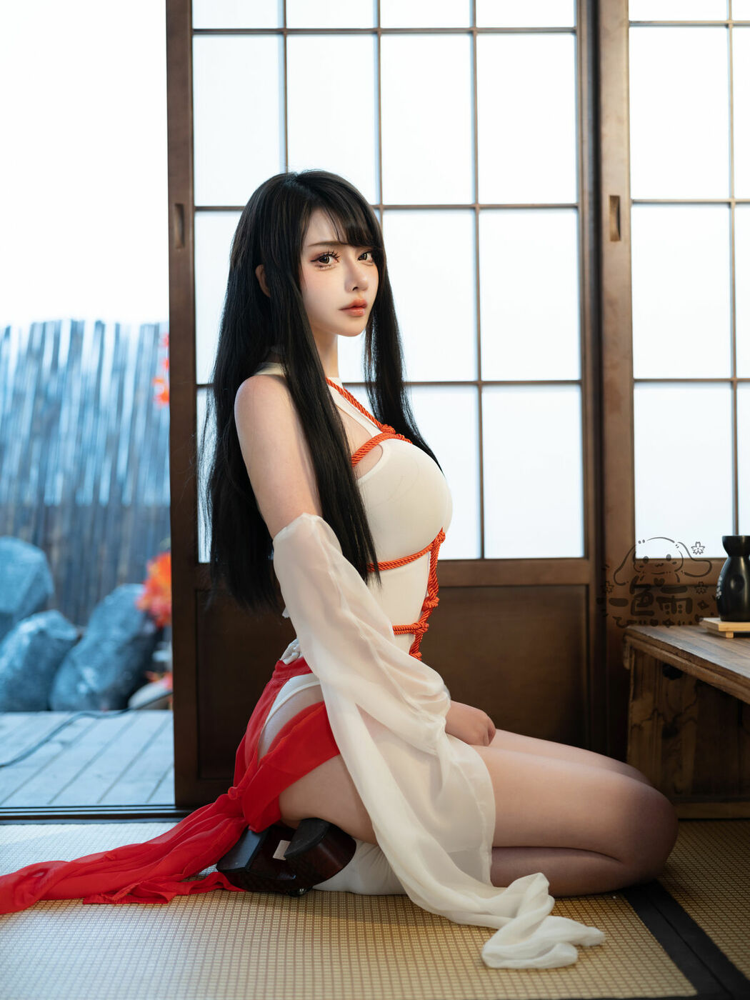Coser@一色雨 – 巫女 (31P)
