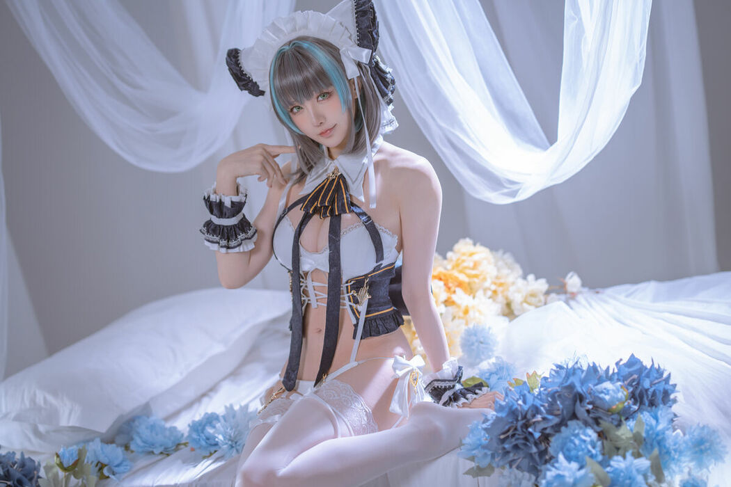 Coser@星之迟迟Hoshilily – 碧蓝航线 柴郡 (56P – 1V)