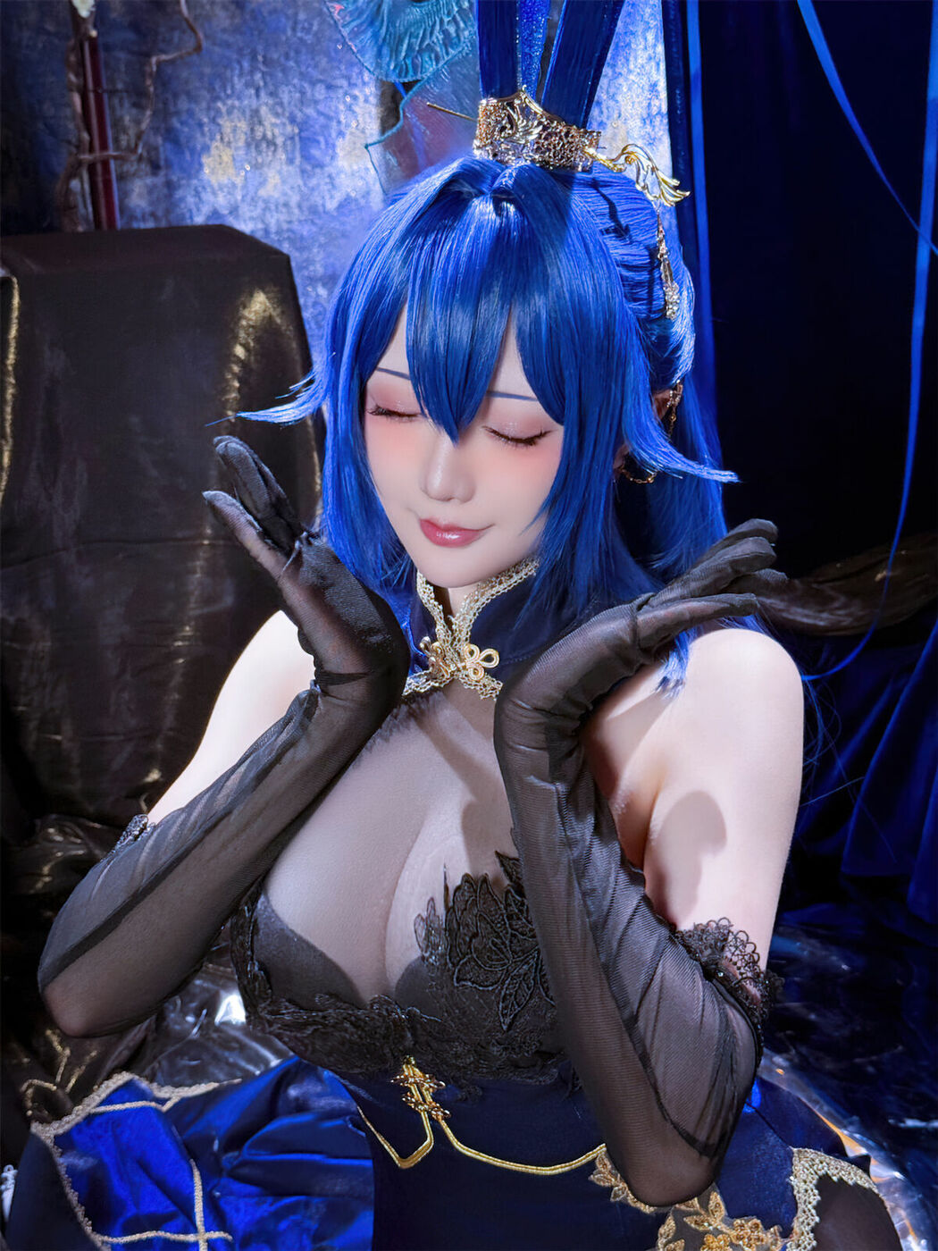 Coser@星之迟迟Hoshilily – 碧蓝航线-新泽西兔兔花园 (53P)