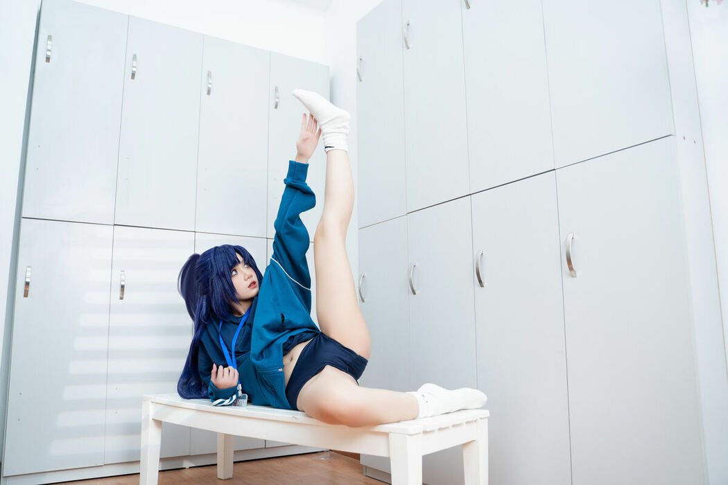 Coser@PoppaChan – Hayase Yuuka Part01 (49P – 12V)