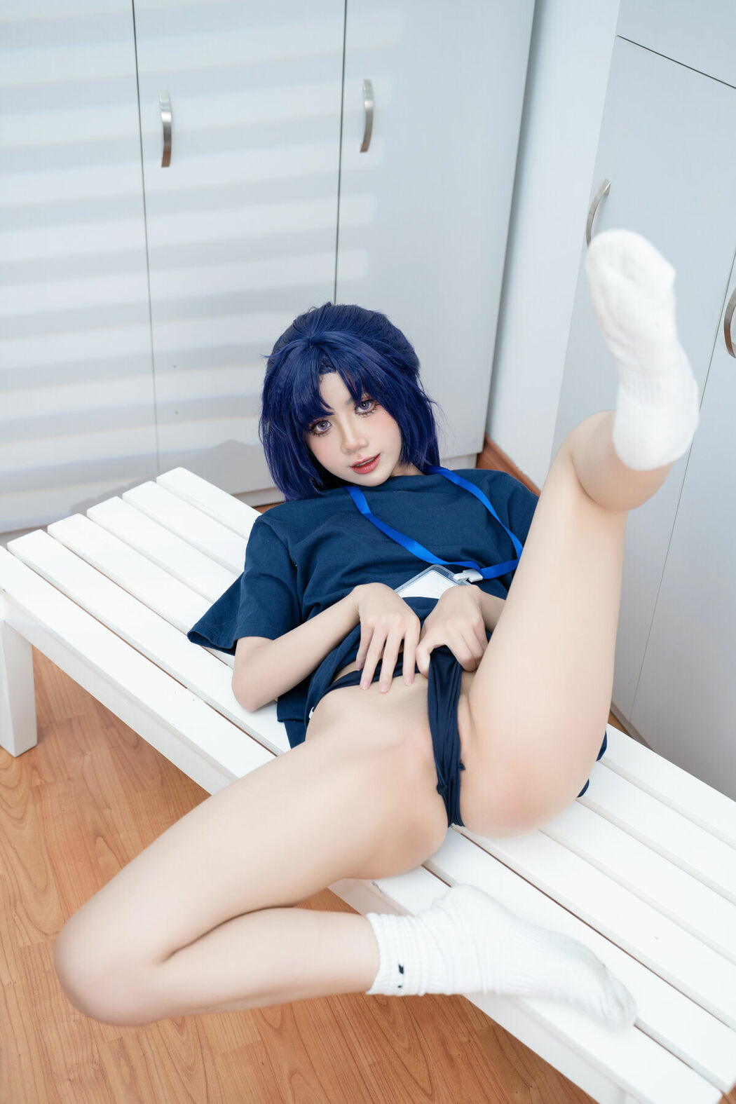 Coser@PoppaChan – Hayase Yuuka Part01 (49P – 12V)