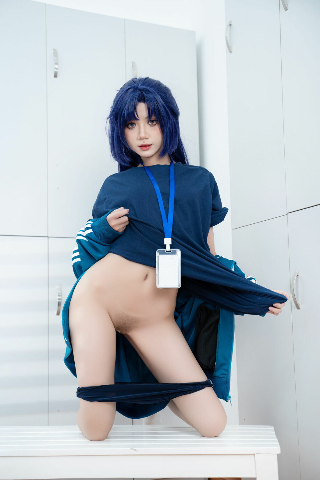 Coser@PoppaChan – Hayase Yuuka Part01 (49P – 12V)