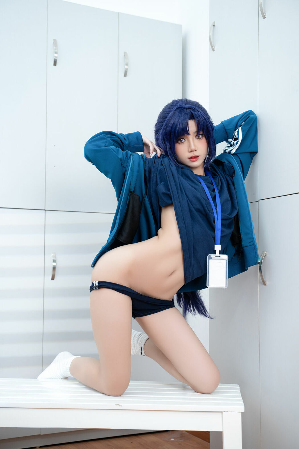 Coser@PoppaChan – Hayase Yuuka Part01 (49P – 12V)