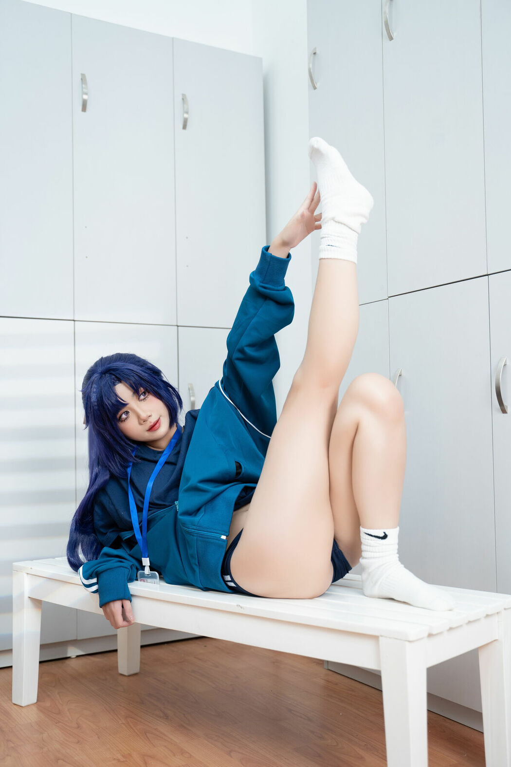 Coser@PoppaChan – Hayase Yuuka Part01 (49P – 12V)