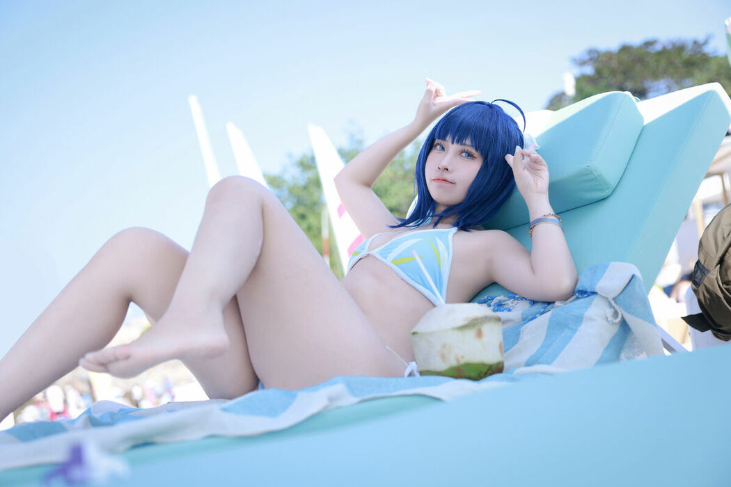 Coser@G44不会受伤 – 八奈见杏菜 泳装 (30P)