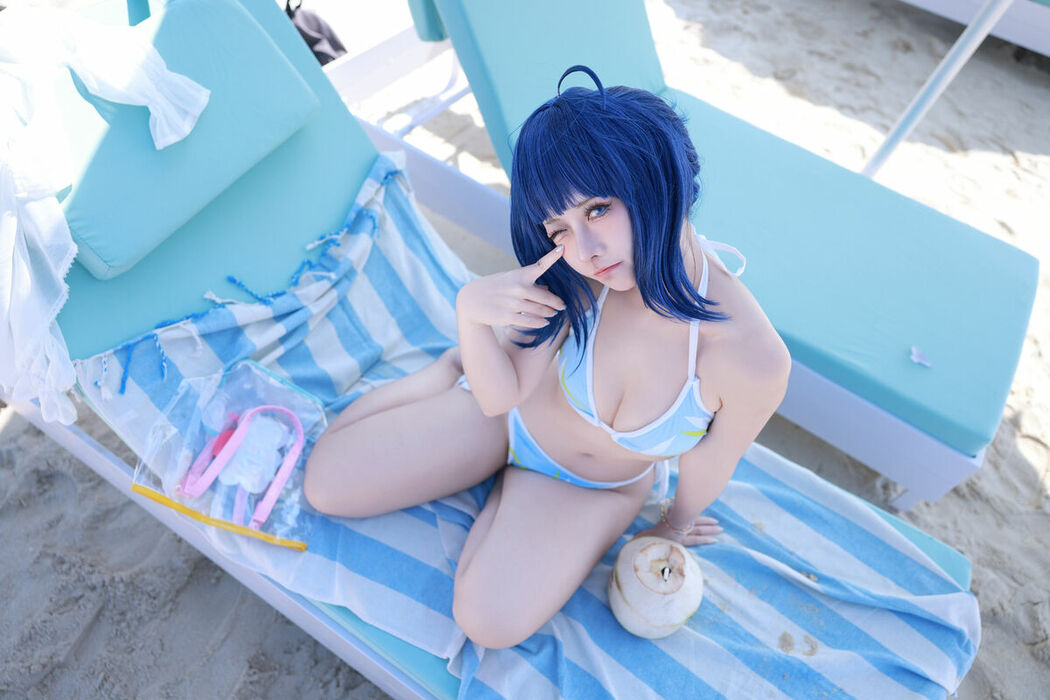 Coser@G44不会受伤 – 八奈见杏菜 泳装 (30P)