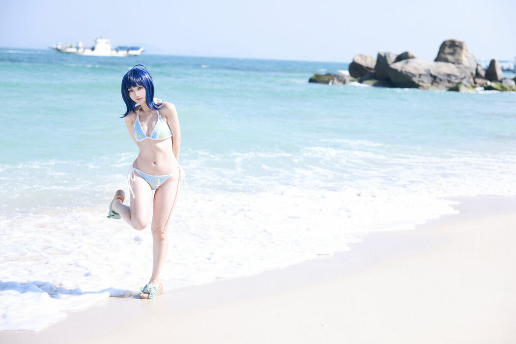 Coser@G44不会受伤 – 八奈见杏菜 泳装 (30P)