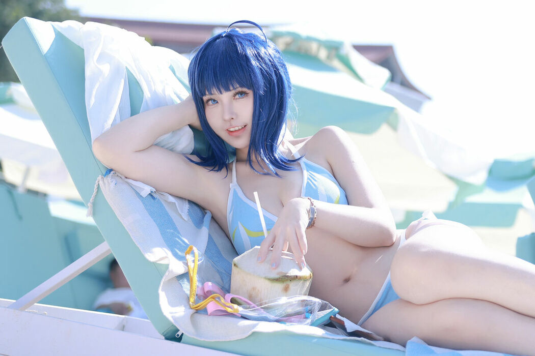 Coser@G44不会受伤 – 八奈见杏菜 泳装 (30P)