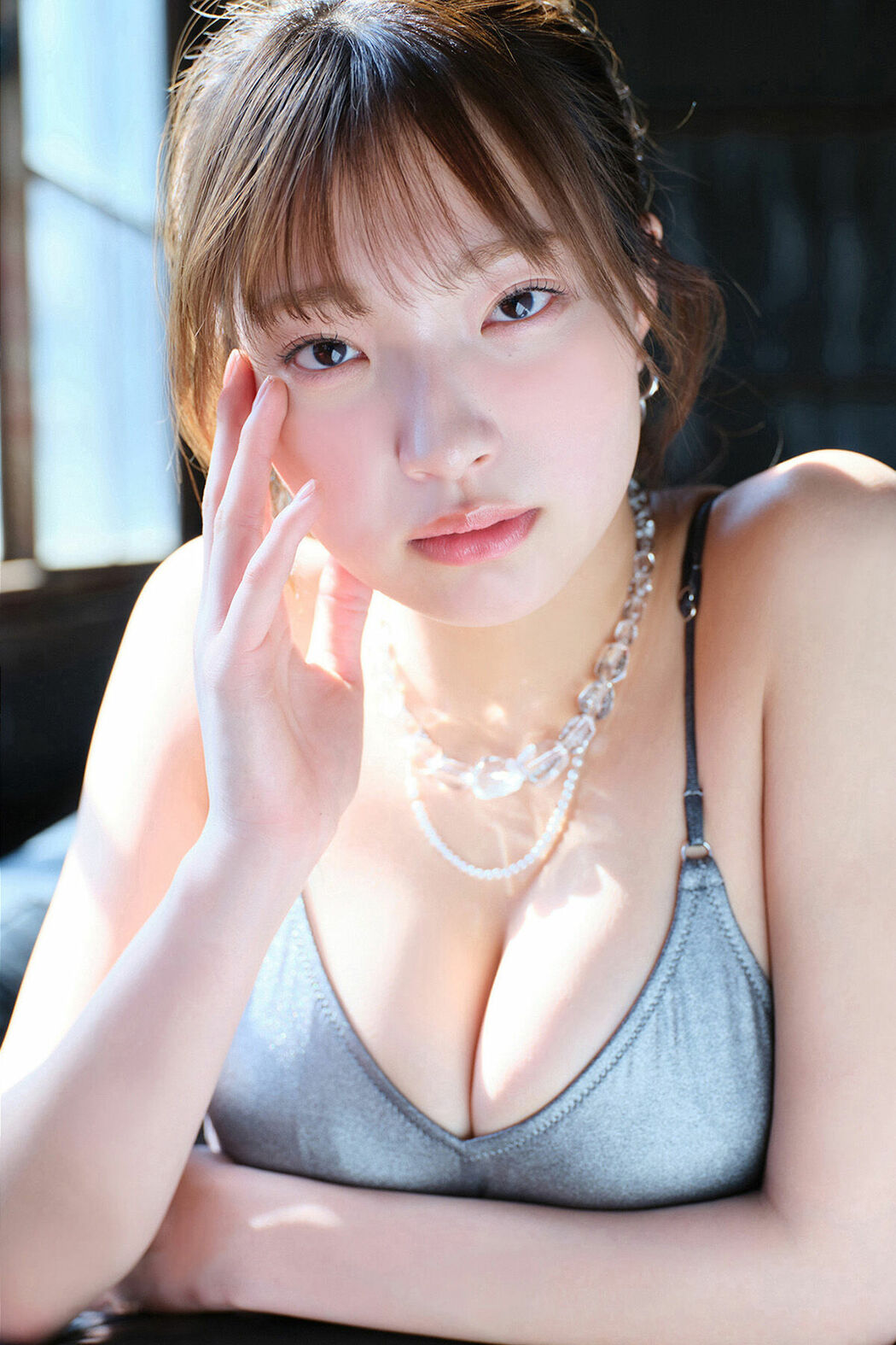 JP Natsuki Satonaka 里仲菜月 – Gテレデジタル写真集cool breezin (37P) Cover Photo