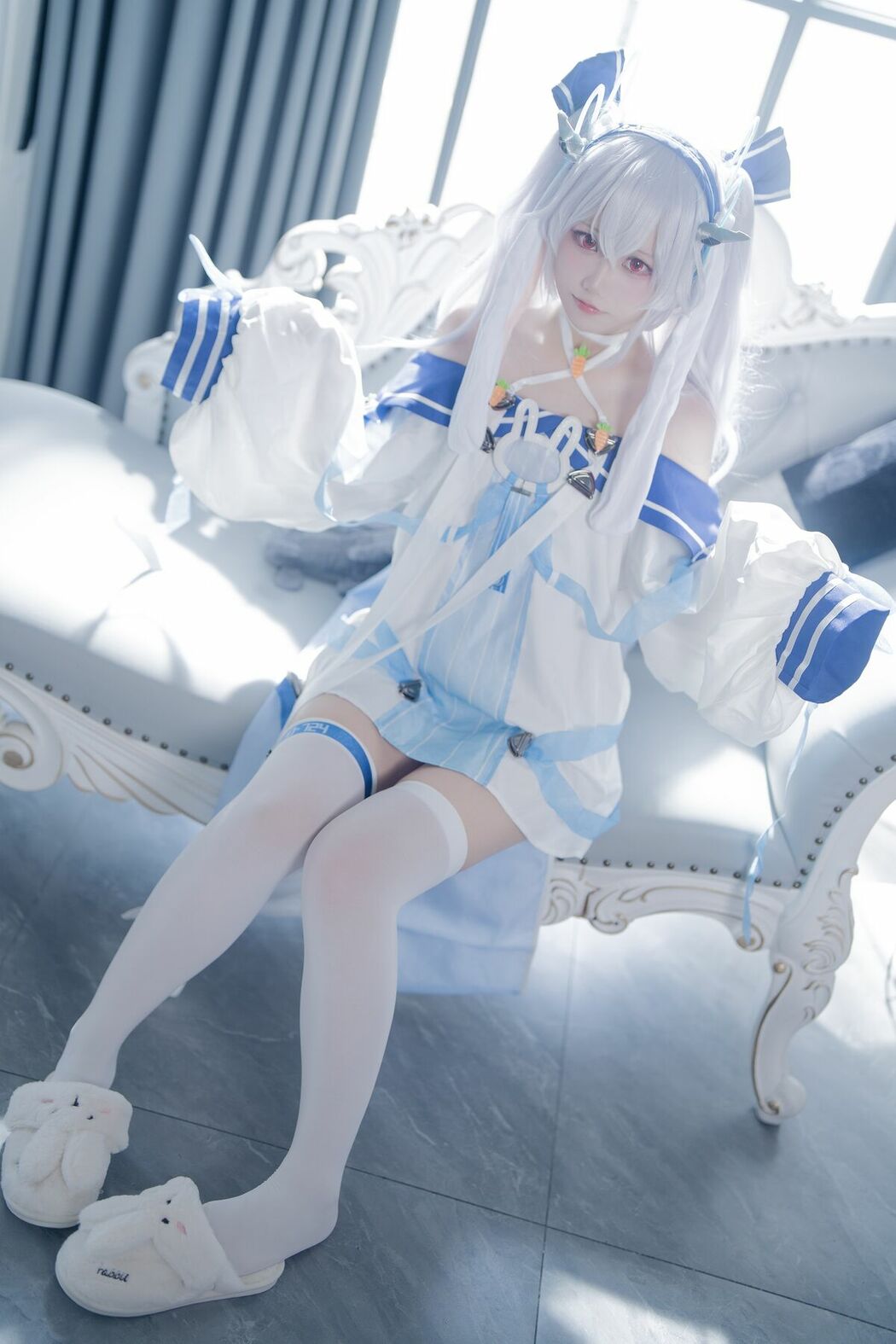 Coser@lunananya – 碧蓝航线 拉菲Ⅱ (56P)