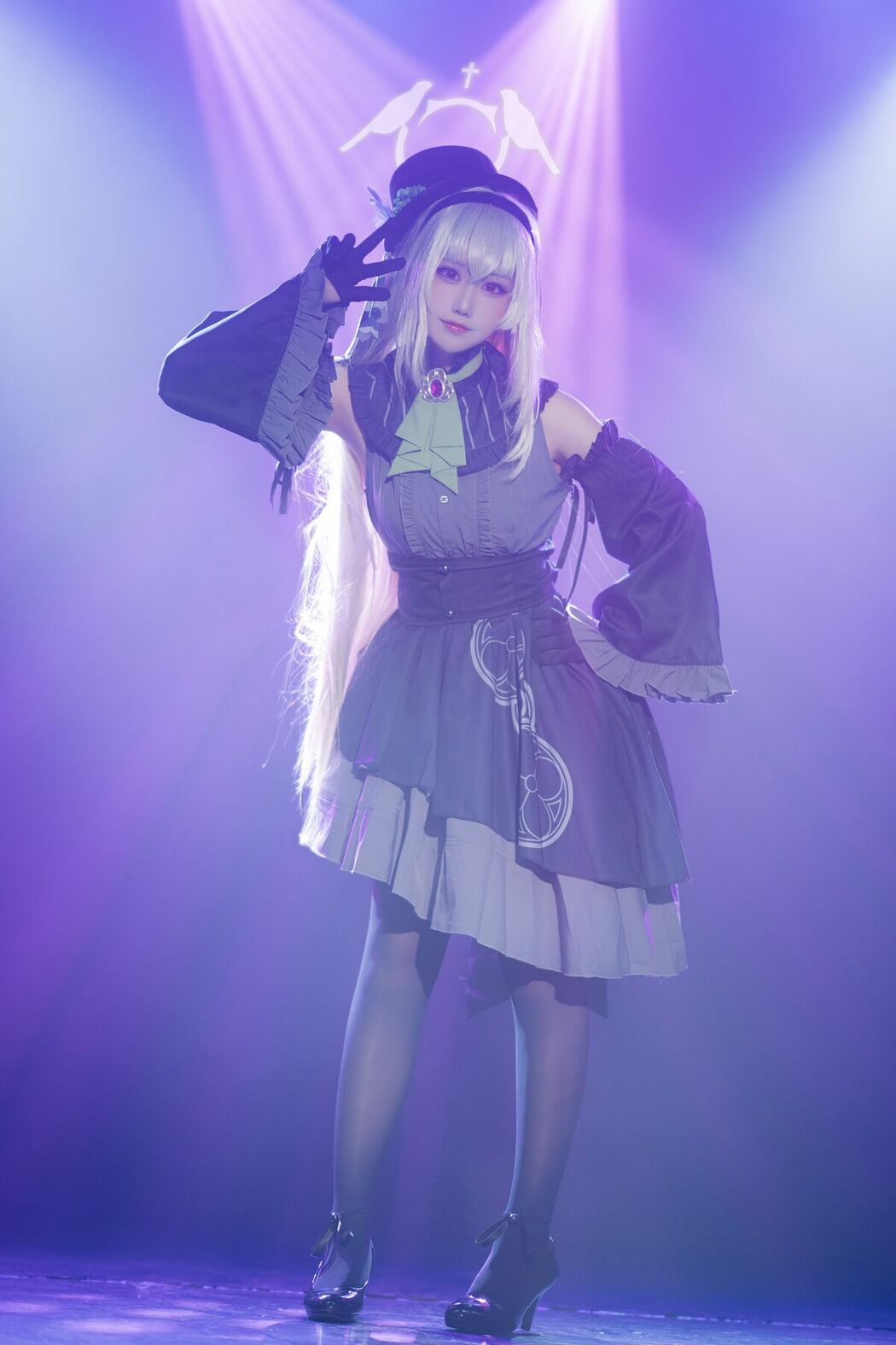 Coser@lunananya – 碧蓝档案 歌住樱子 偶像 (38P)