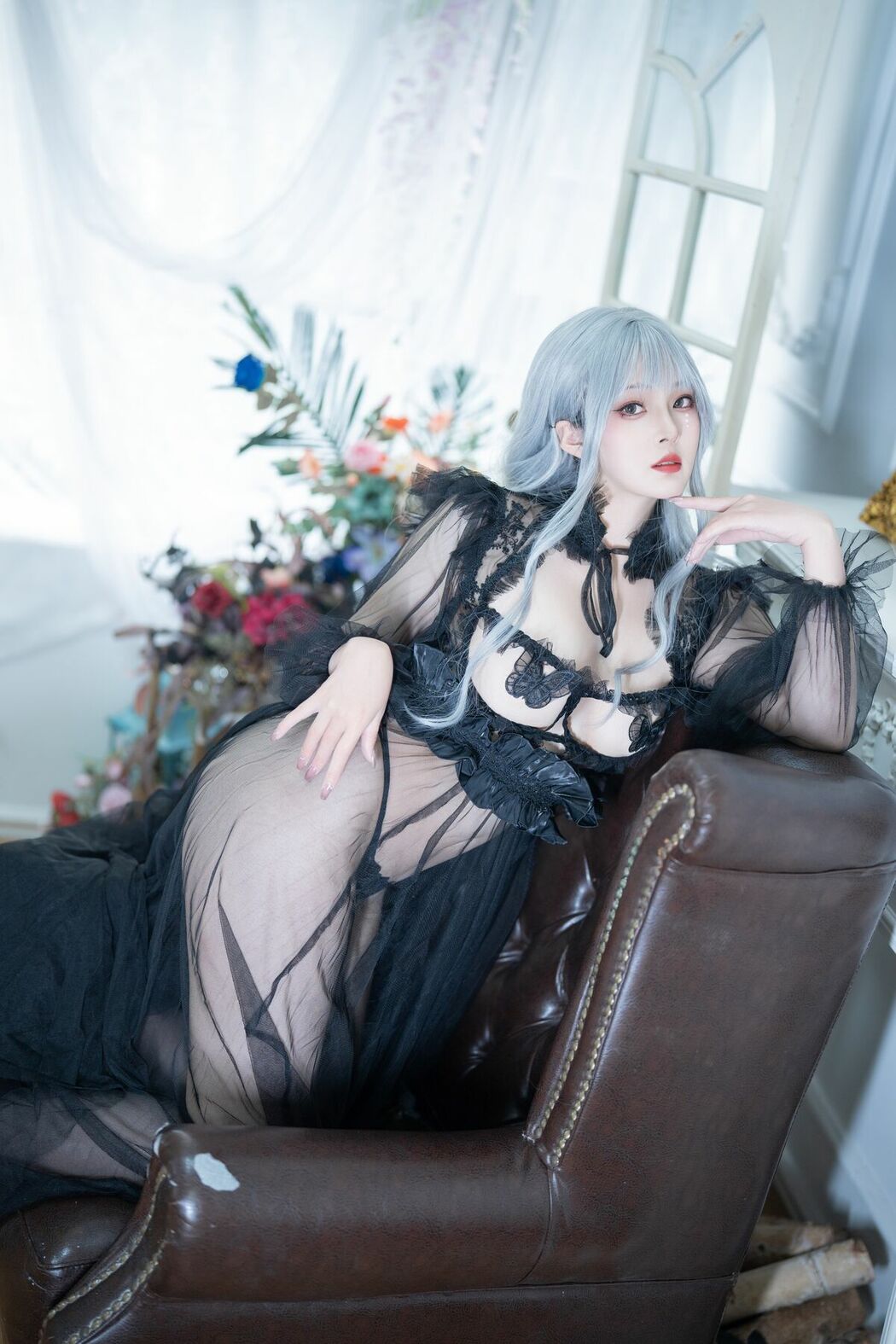 Coser@Natsuko夏夏子 – Black Butterfly (63P)