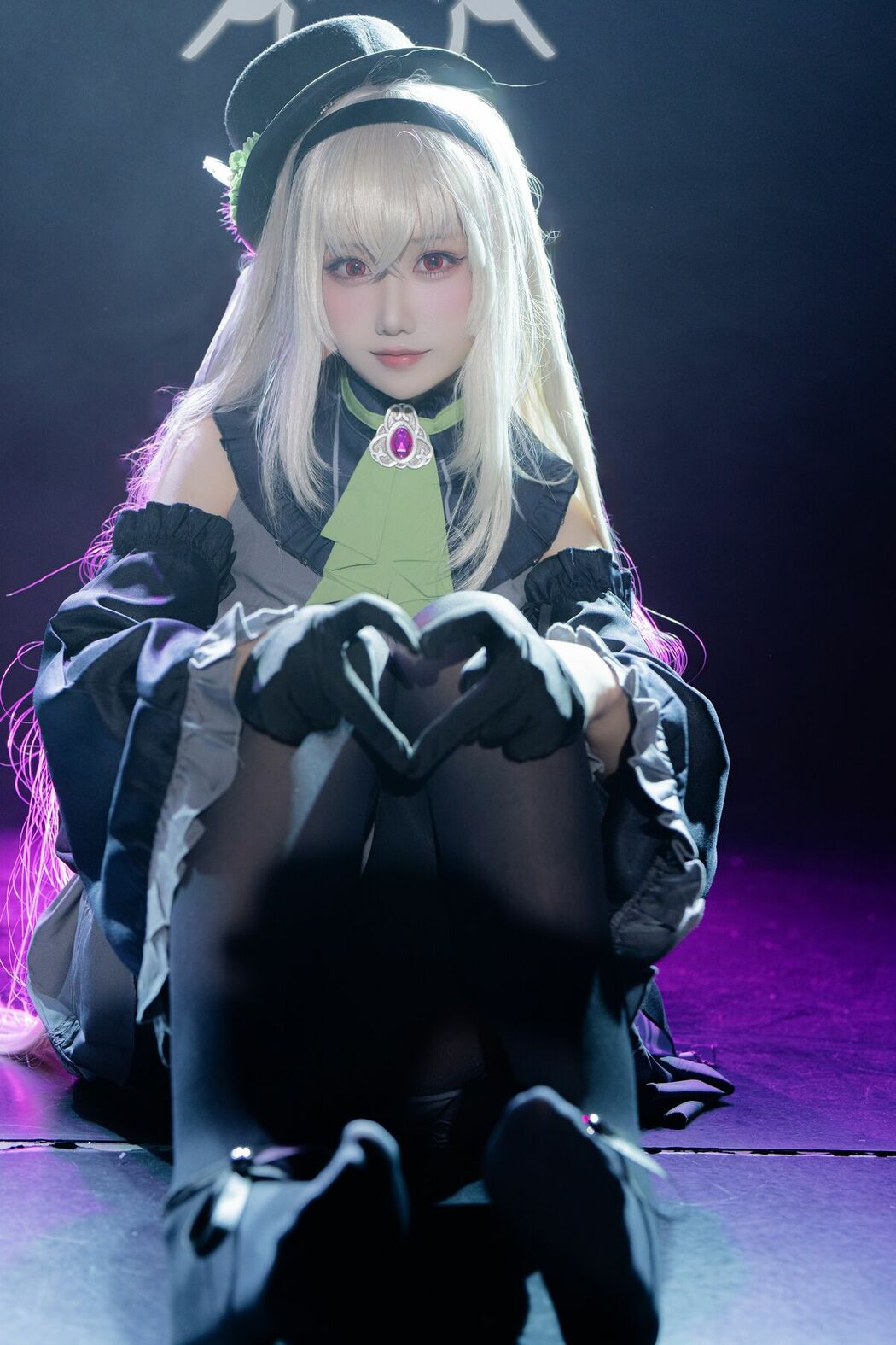 Coser@lunananya – 碧蓝档案 歌住樱子 偶像 (38P)