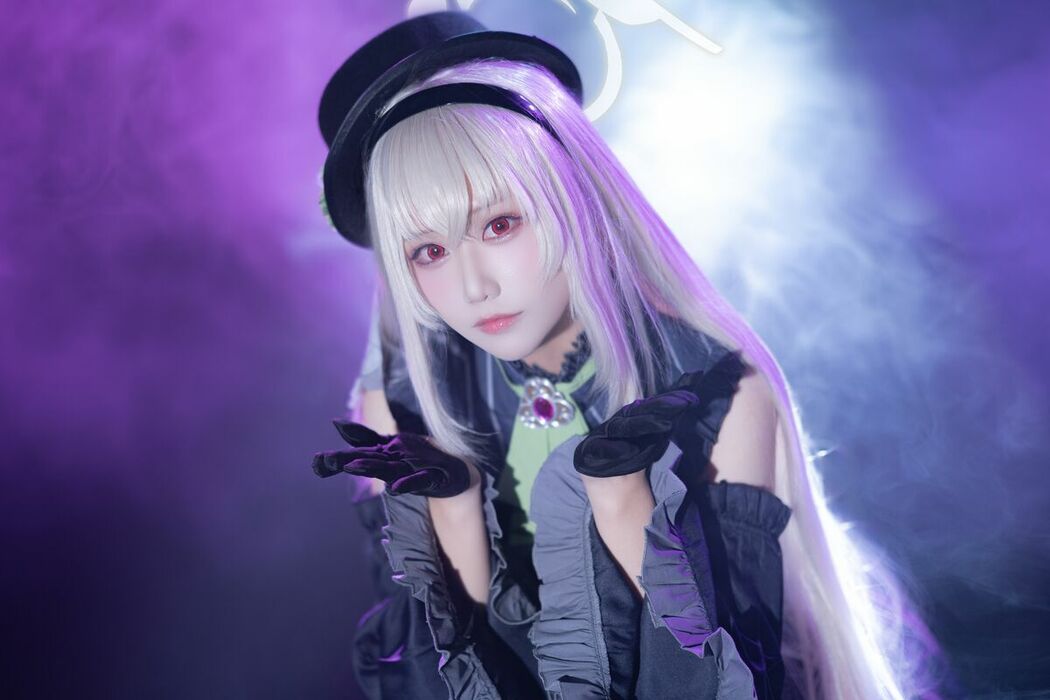 Coser@lunananya – 碧蓝档案 歌住樱子 偶像 (38P)