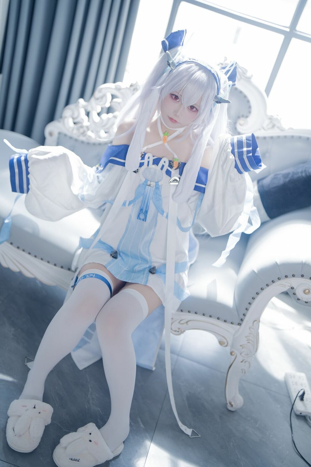 Coser@lunananya – 碧蓝航线 拉菲Ⅱ (56P)