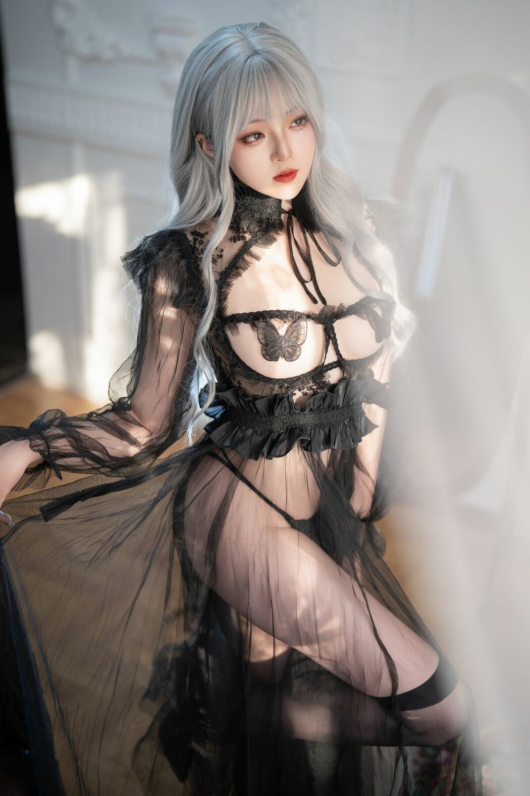 Coser@Natsuko夏夏子 – Black Butterfly (63P)