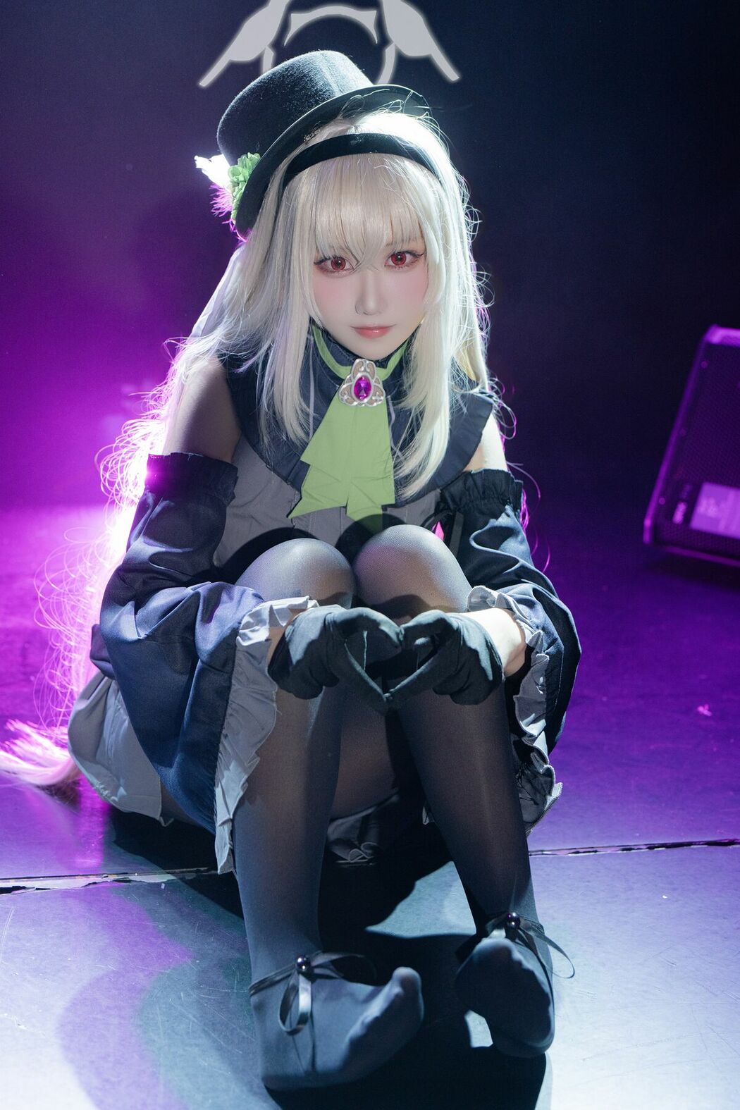 Coser@lunananya – 碧蓝档案 歌住樱子 偶像 (38P)