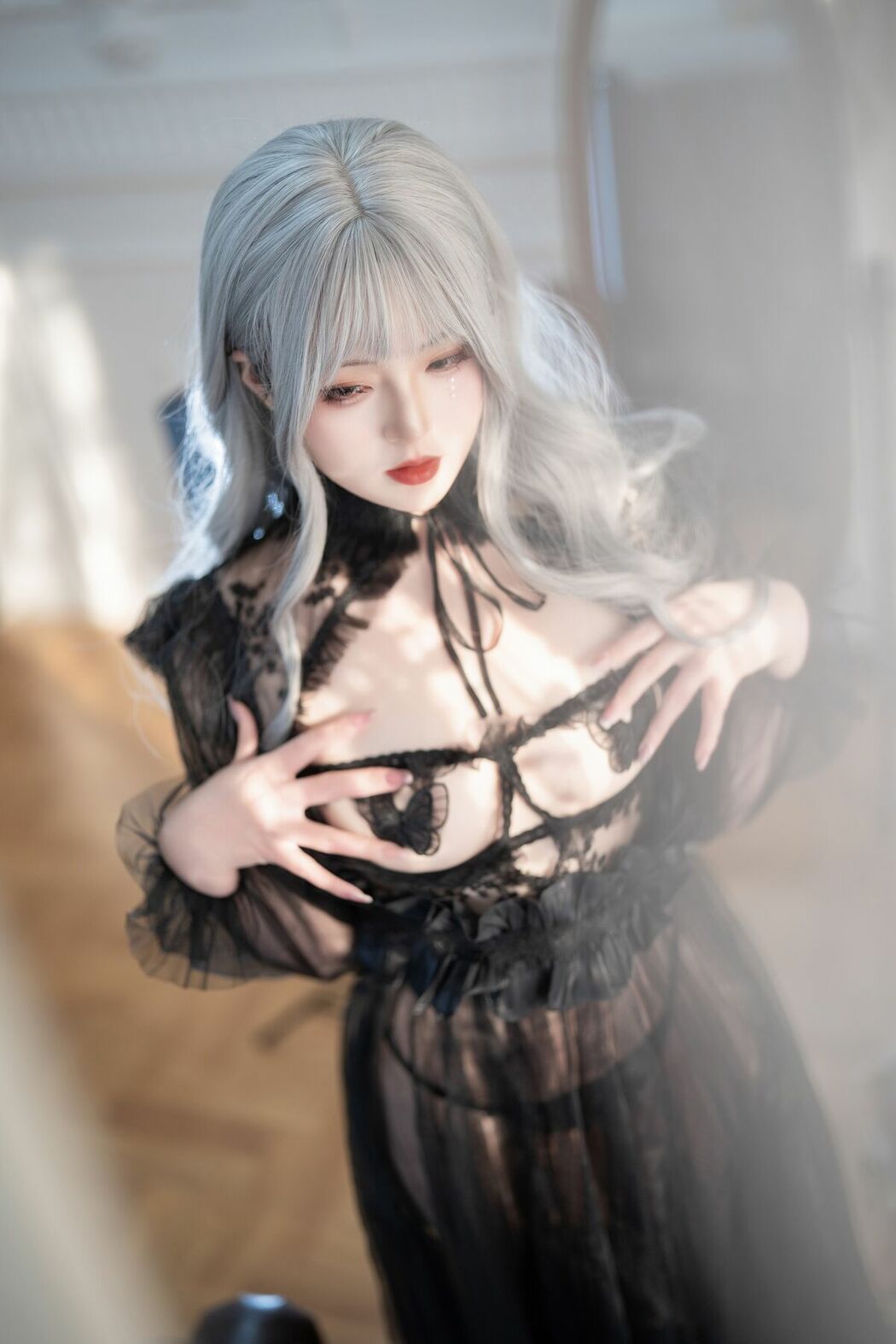 Coser@Natsuko夏夏子 – Black Butterfly (63P)