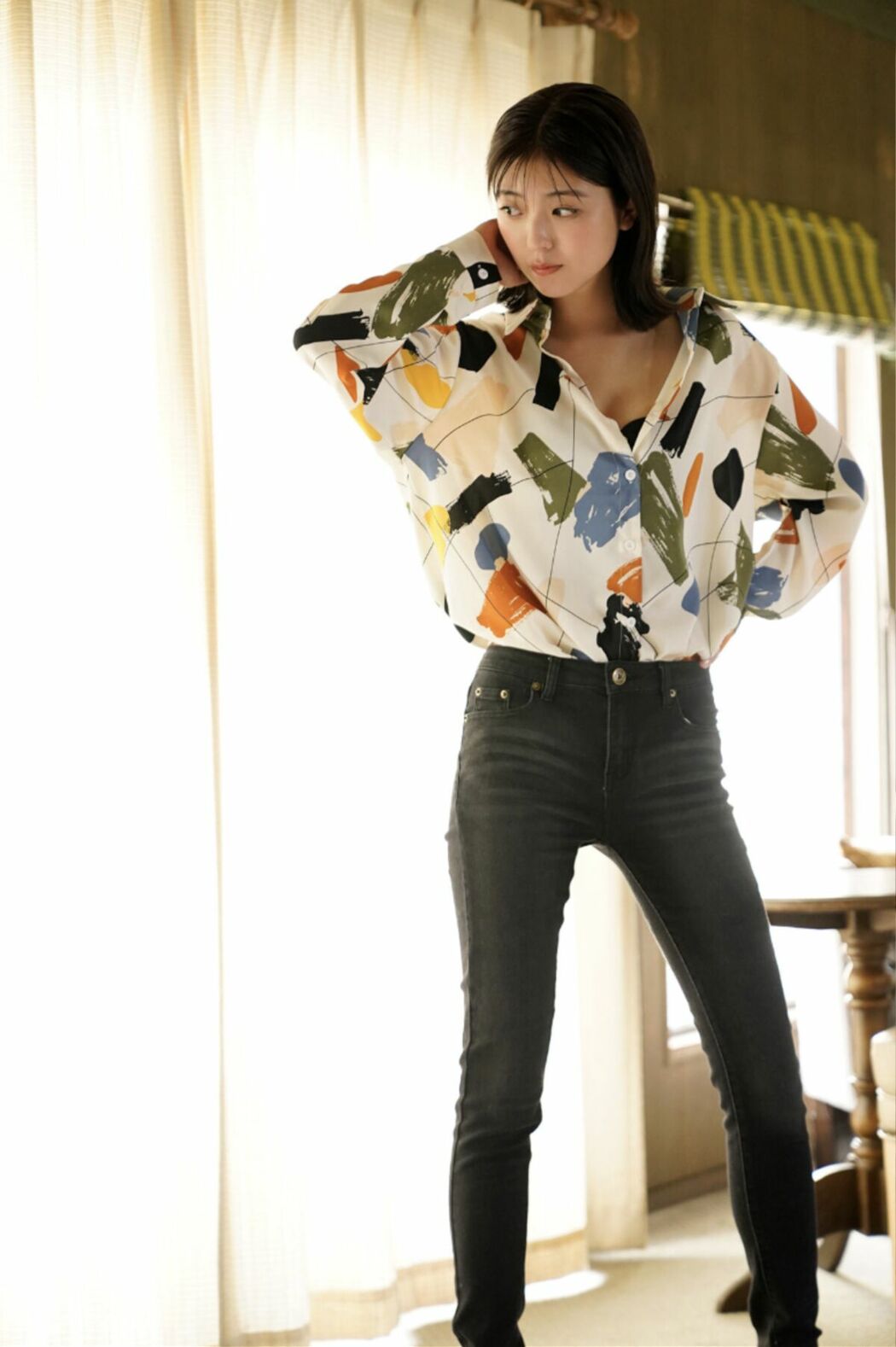 JP Mio Kudo 工藤美桜 – FLASHデジタル写真集 初夏の艶 Part01 (53P)