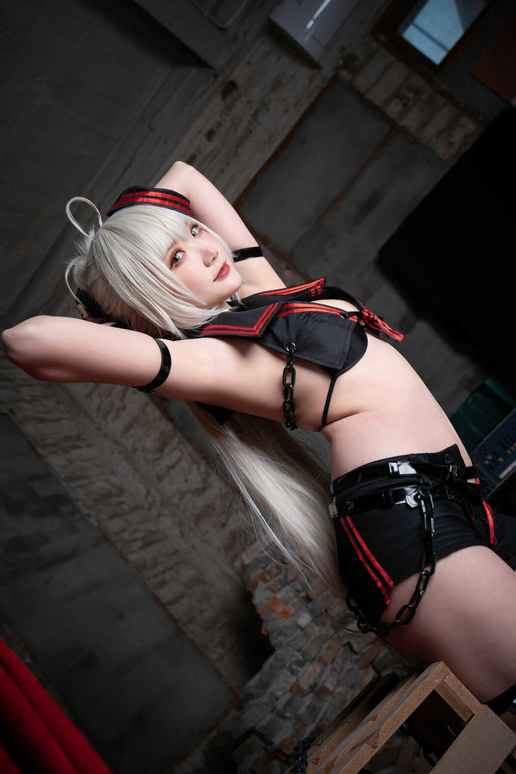 Coser@Momoko葵葵 And 瓜希酱 – FATE 黑白贞德 (61P)