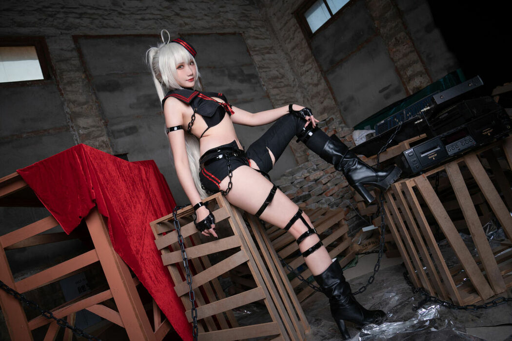 Coser@Momoko葵葵 And 瓜希酱 – FATE 黑白贞德 (61P)