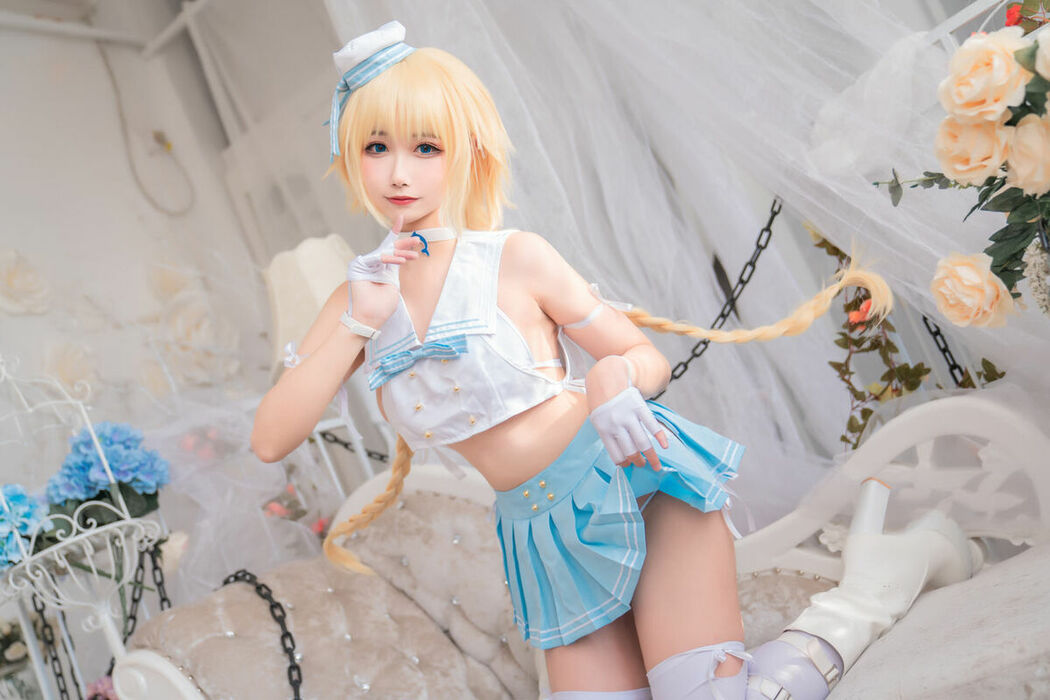 Coser@Momoko葵葵 And 瓜希酱 – FATE 黑白贞德 (61P)