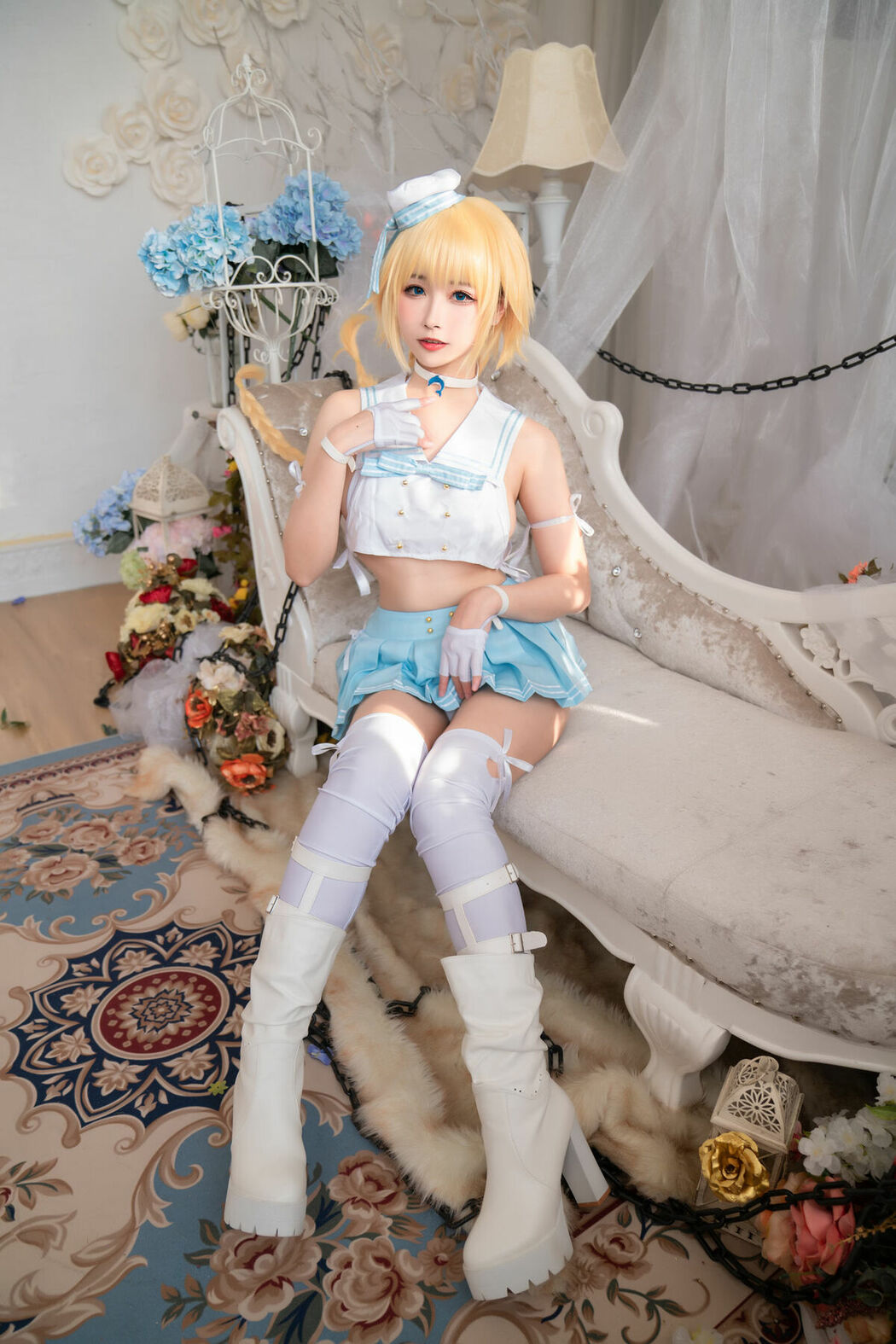 Coser@Momoko葵葵 And 瓜希酱 – FATE 黑白贞德 (61P)