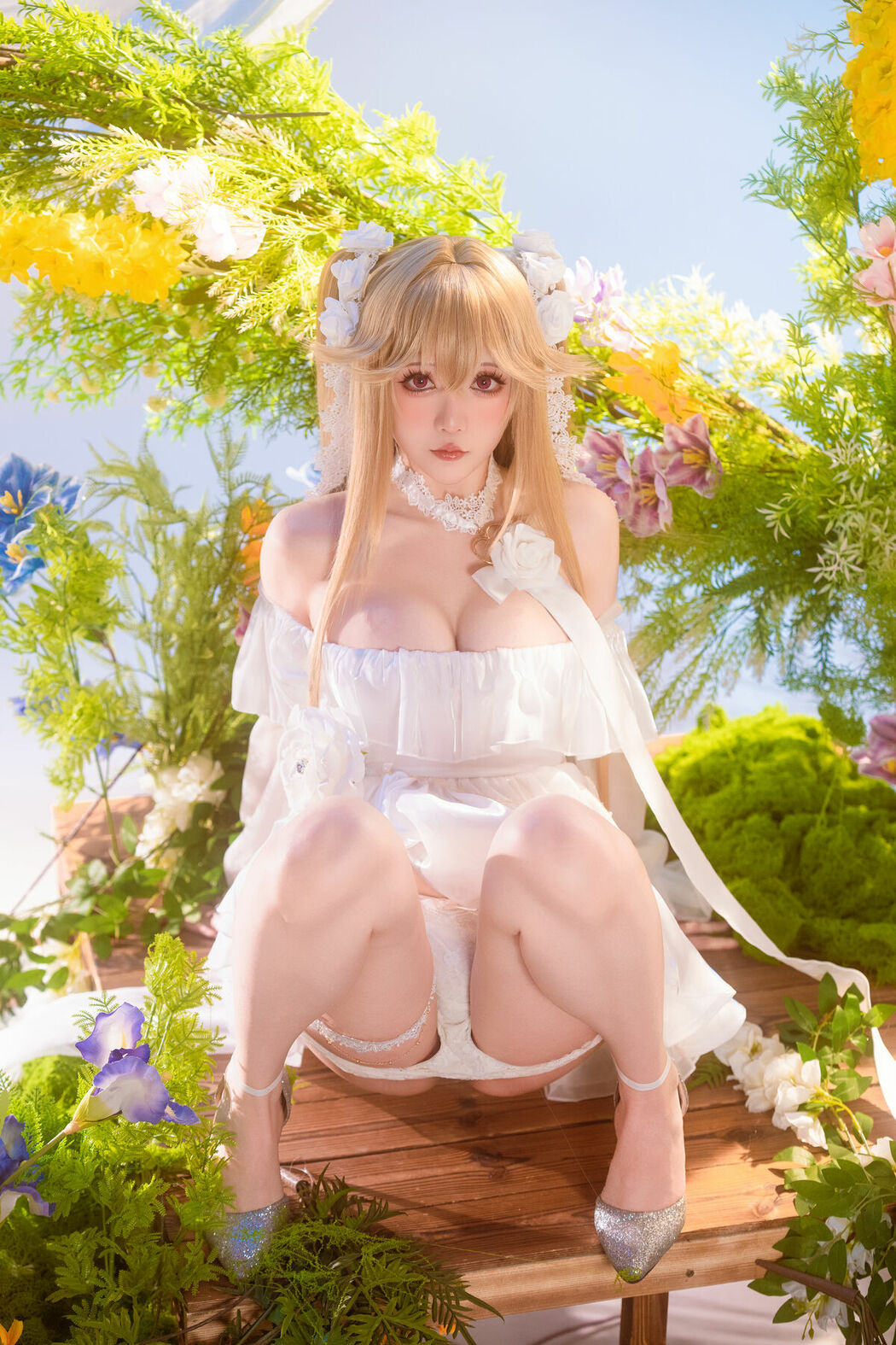 Coser@星之迟迟Hoshilily – 碧蓝航线-安克雷奇 (50P – 1V)