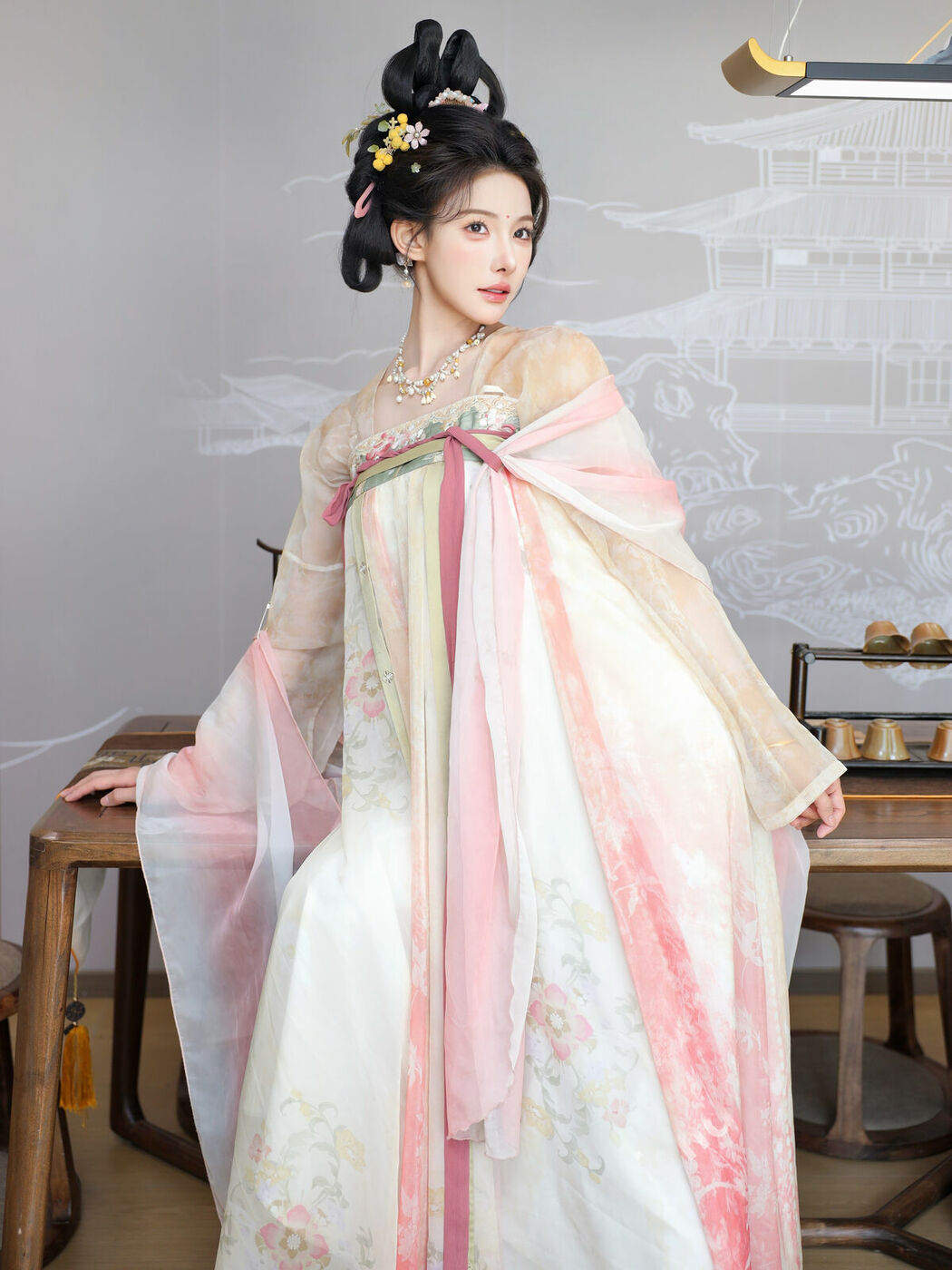 XiuRen秀人网 Uncensored Li Shuang Er 梨霜儿 – R18 秀人网模特 梦回大唐 Part01 (57P)