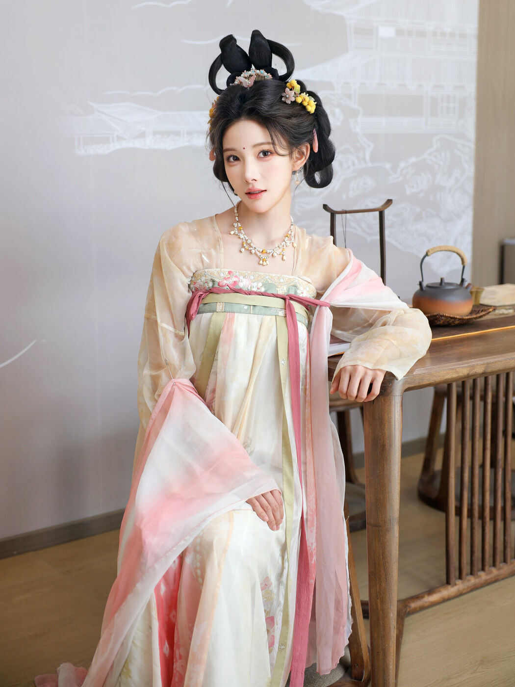 XiuRen秀人网 Uncensored Li Shuang Er 梨霜儿 – R18 秀人网模特 梦回大唐 Part01 (57P)