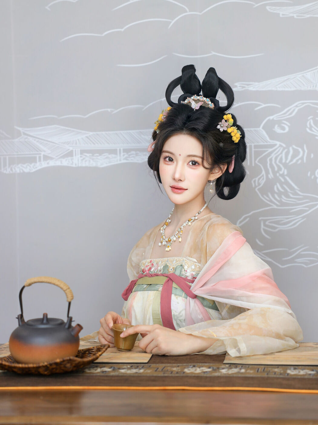 XiuRen秀人网 Uncensored Li Shuang Er 梨霜儿 – R18 秀人网模特 梦回大唐 Part01 (57P)