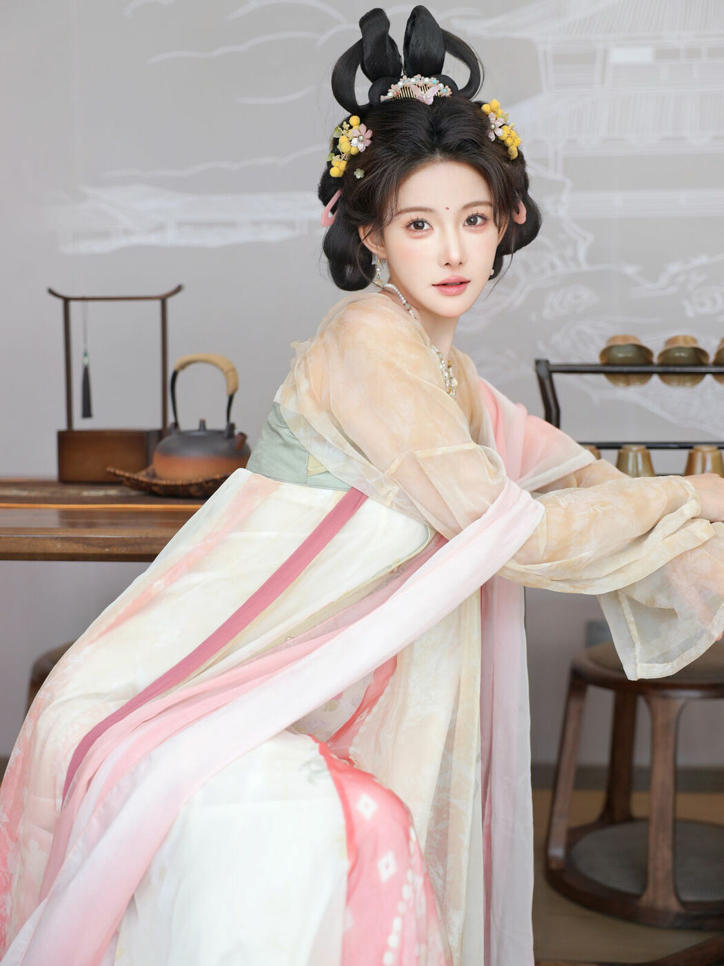 XiuRen秀人网 Uncensored Li Shuang Er 梨霜儿 – R18 秀人网模特 梦回大唐 Part01 (57P)