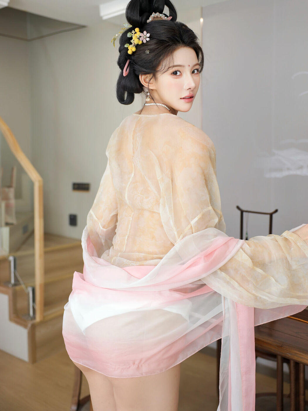 XiuRen秀人网 Uncensored Li Shuang Er 梨霜儿 – R18 秀人网模特 梦回大唐 Part02 (57P)