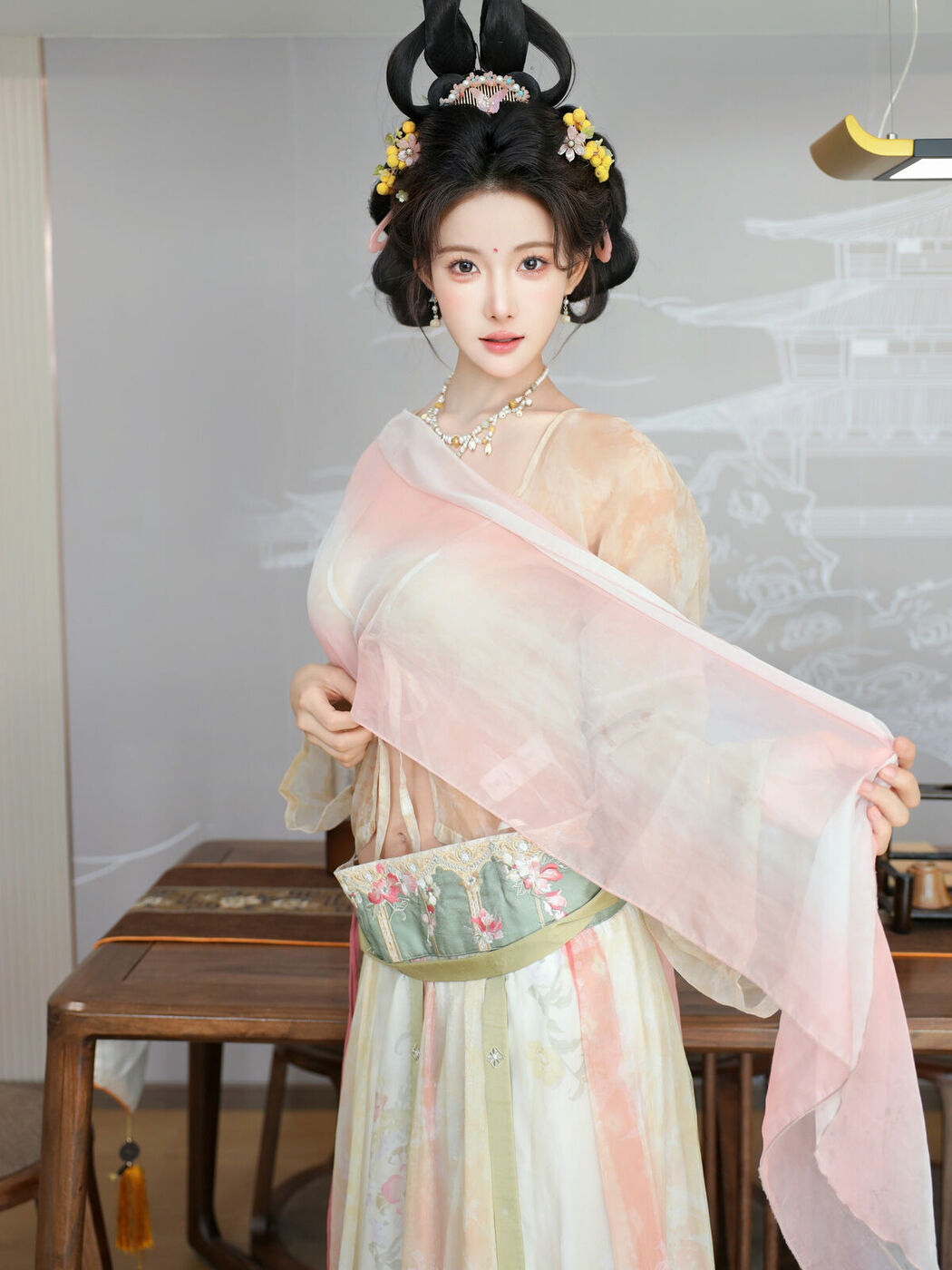 XiuRen秀人网 Uncensored Li Shuang Er 梨霜儿 – R18 秀人网模特 梦回大唐 Part02 (57P)