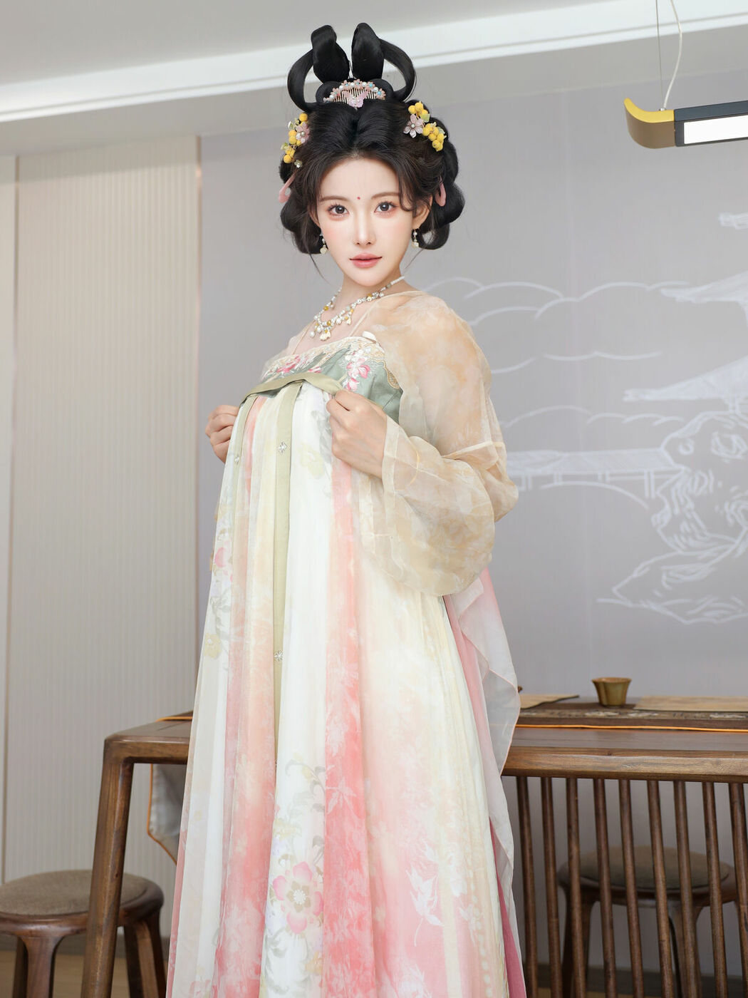 XiuRen秀人网 Uncensored Li Shuang Er 梨霜儿 – R18 秀人网模特 梦回大唐 Part02 (57P)