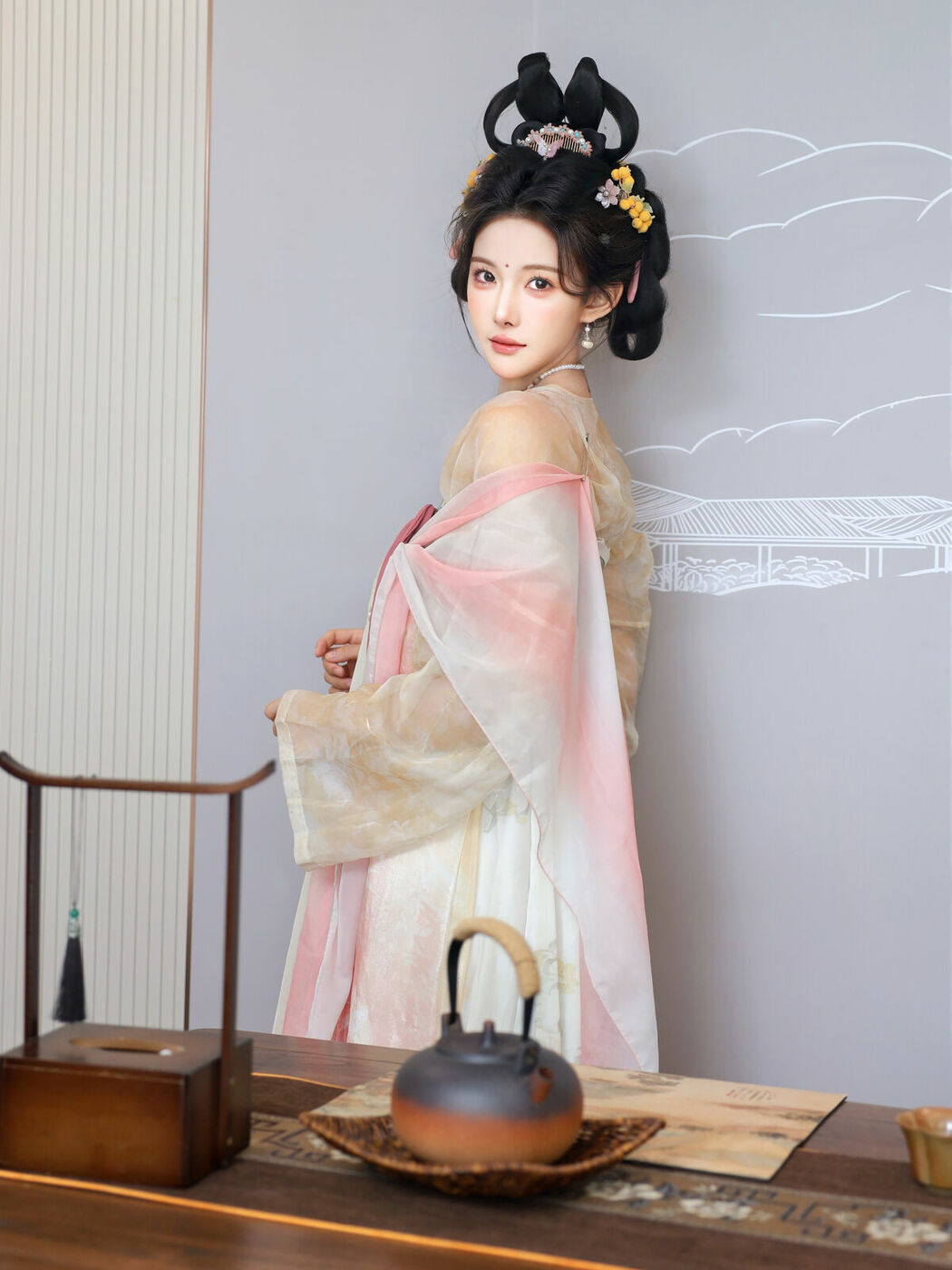 XiuRen秀人网 Uncensored Li Shuang Er 梨霜儿 – R18 秀人网模特 梦回大唐 Part02 (57P)