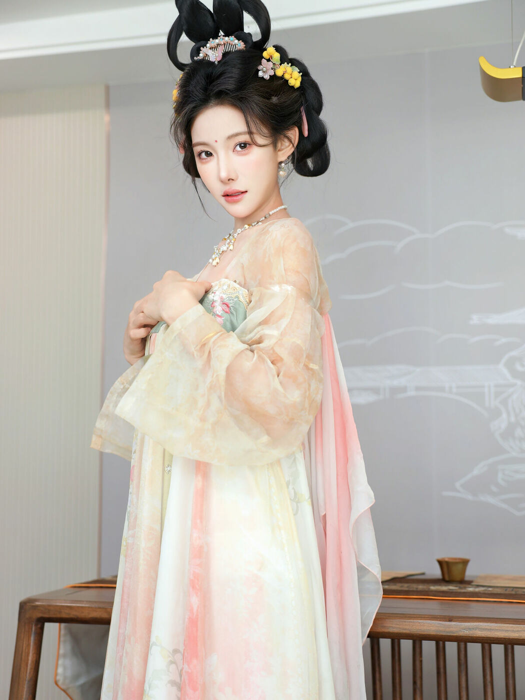 XiuRen秀人网 Uncensored Li Shuang Er 梨霜儿 – R18 秀人网模特 梦回大唐 Part02 (57P)