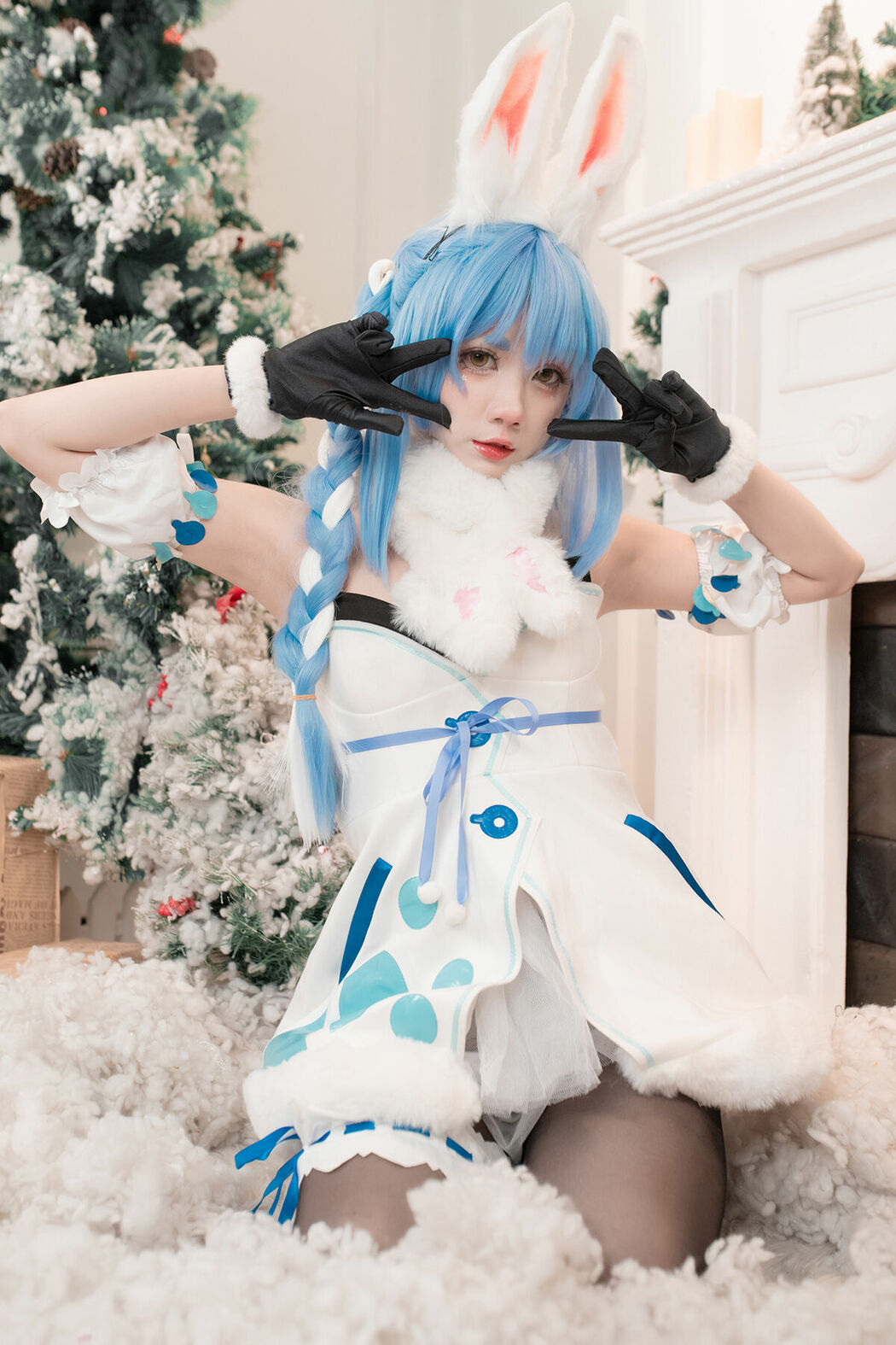Coser@PoppaChan – 兔田佩克拉 (61P – 29V) Cover Photo