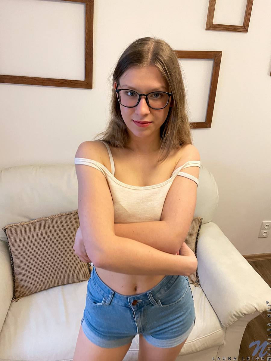 Laura Leigh Spreading Her Thighs So She Could Show Us How Wet Her Meaty Bare Pussy Cover Photo