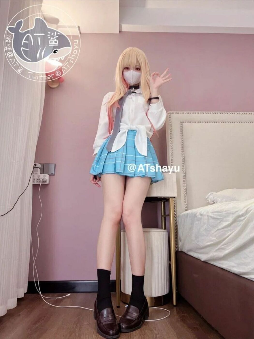 Coser@AT鲨 – 喜多川海梦JK (11P)