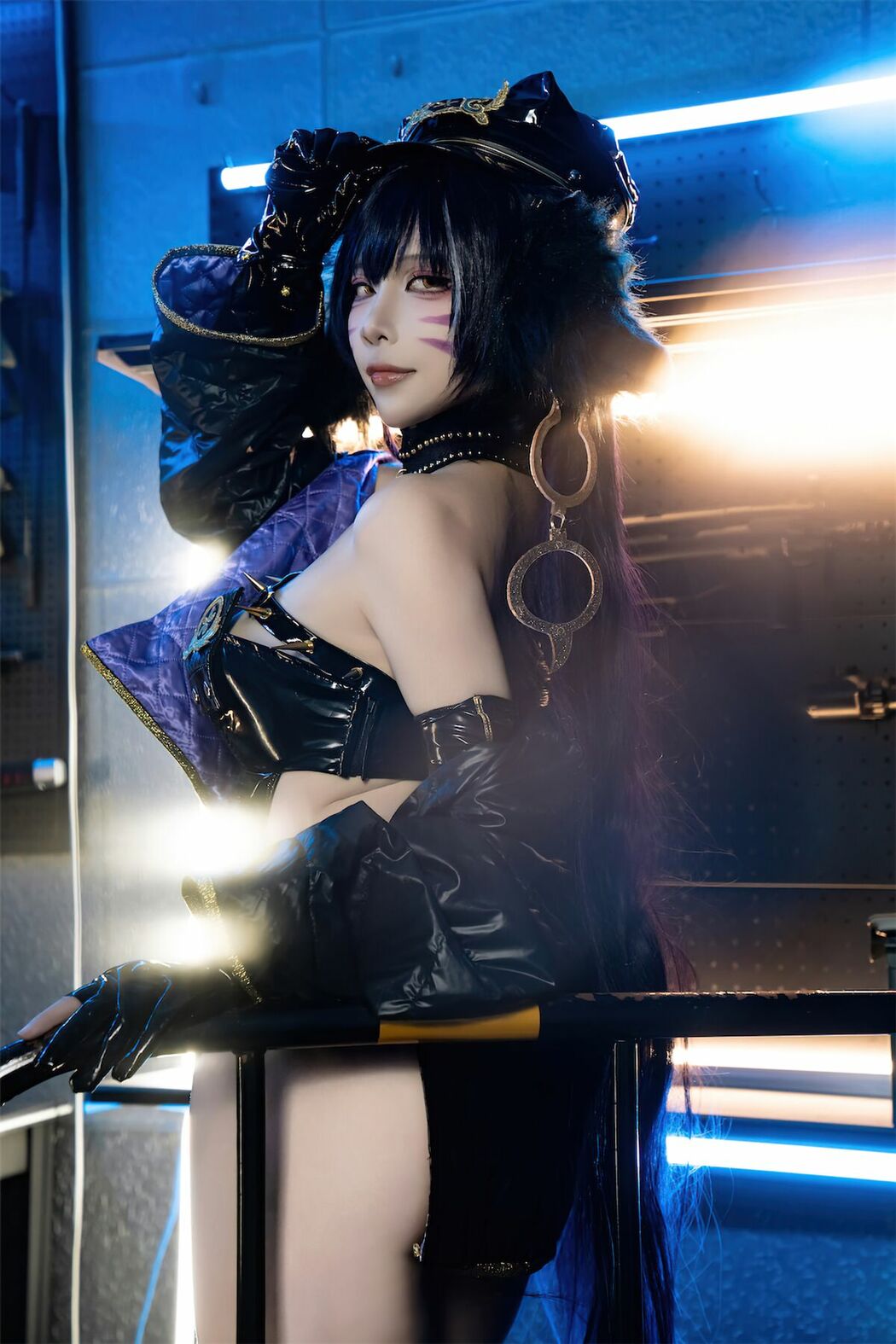 Coser@二佐Nisa – 碧蓝航线 武藏 女警 (26P)