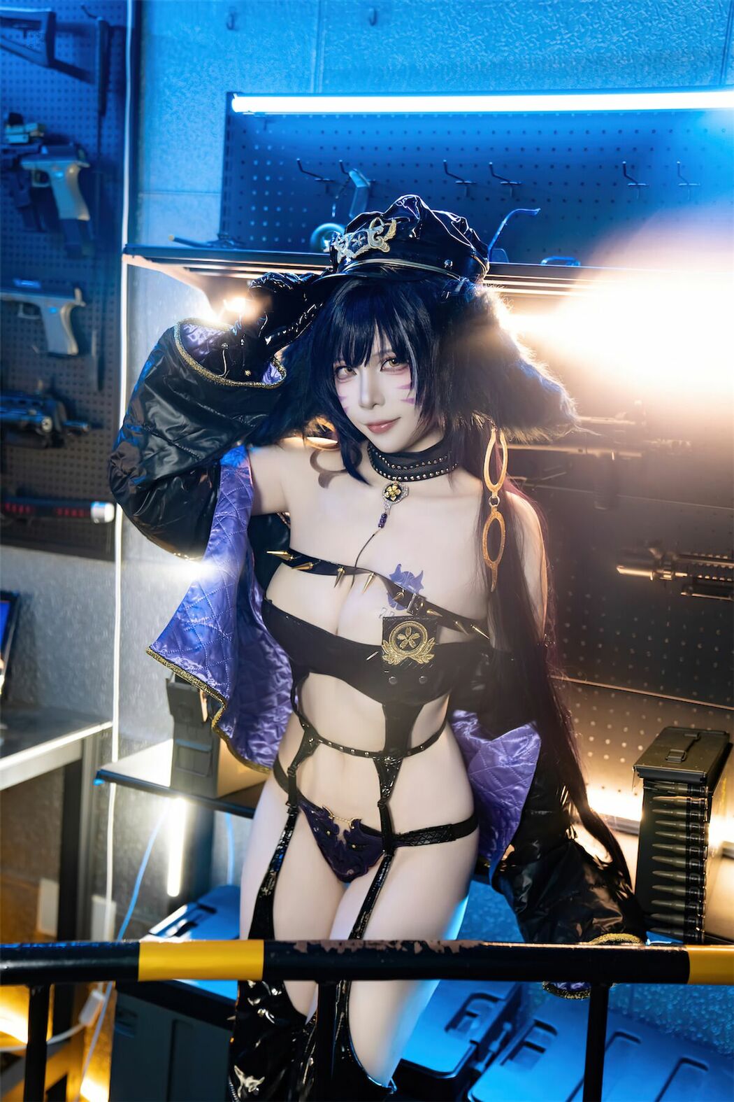 Coser@二佐Nisa – 碧蓝航线 武藏 女警 (26P)