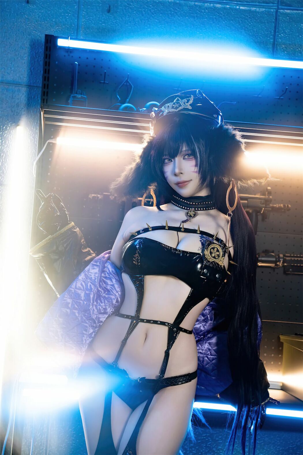 Coser@二佐Nisa – 碧蓝航线 武藏 女警 (26P)