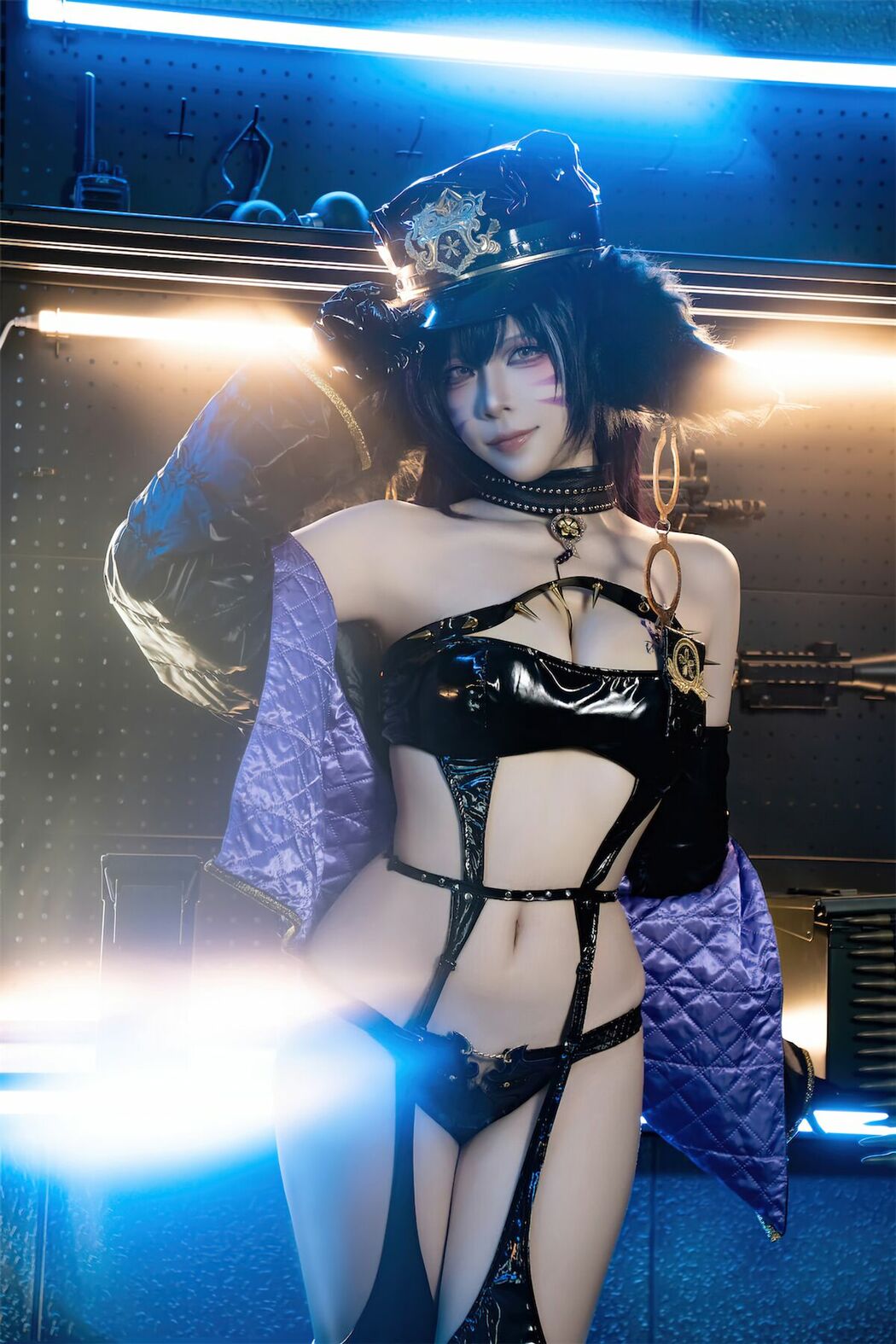 Coser@二佐Nisa – 碧蓝航线 武藏 女警 (26P)