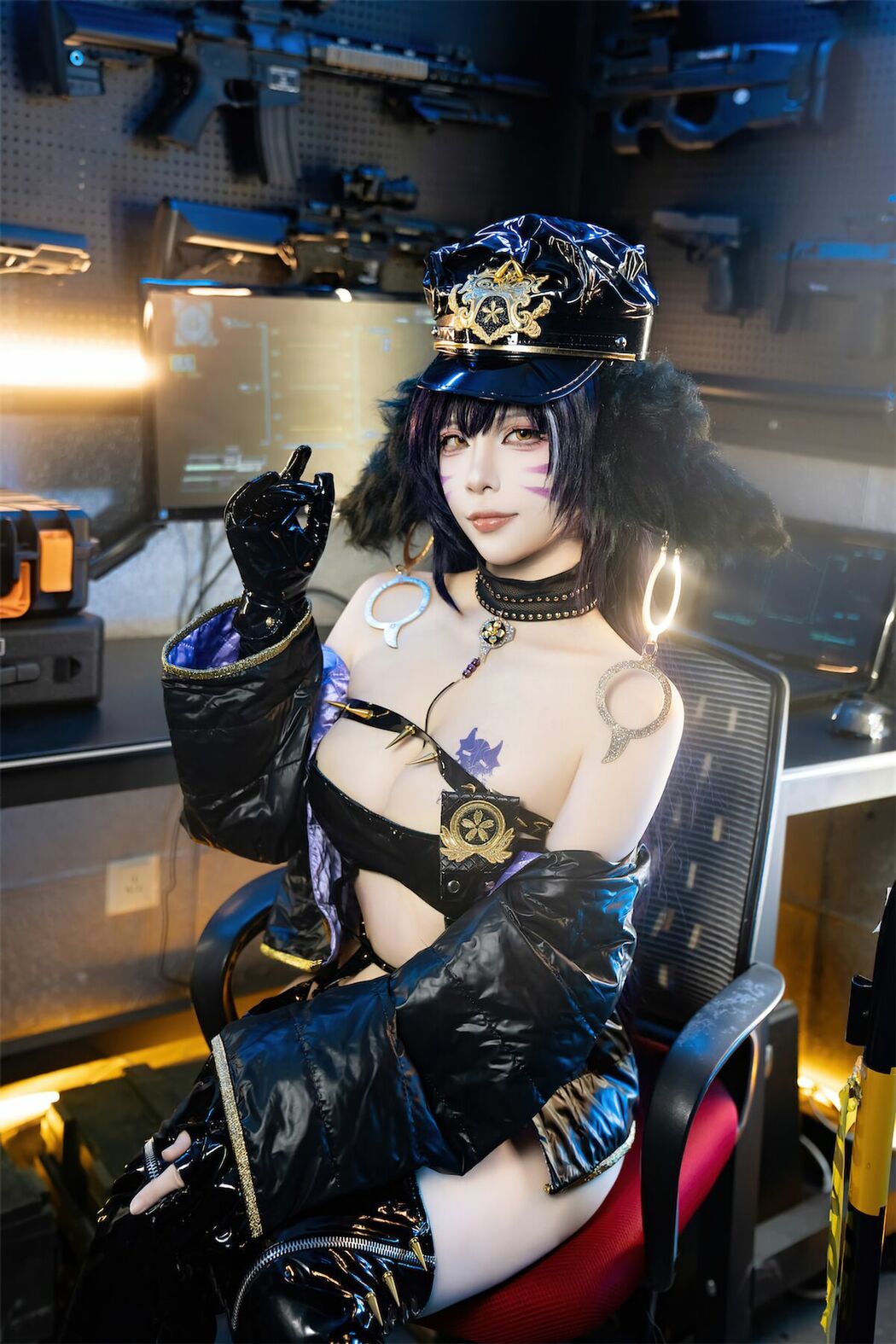 Coser@二佐Nisa – 碧蓝航线 武藏 女警 (26P)