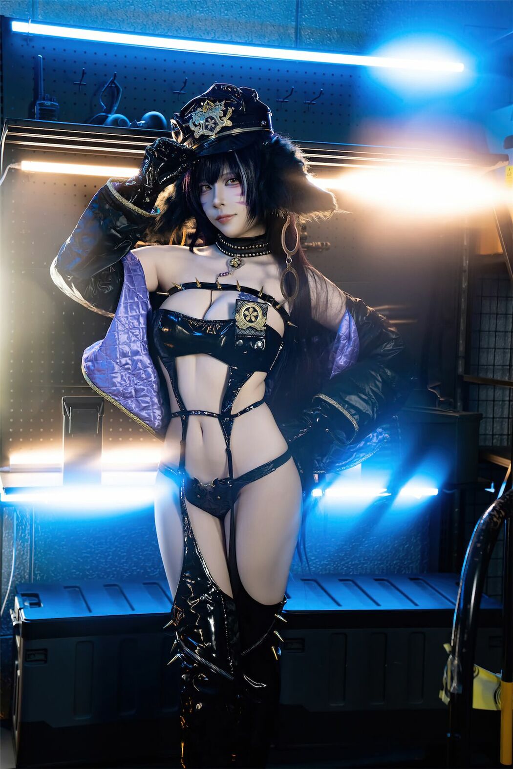 Coser@二佐Nisa – 碧蓝航线 武藏 女警 (26P)