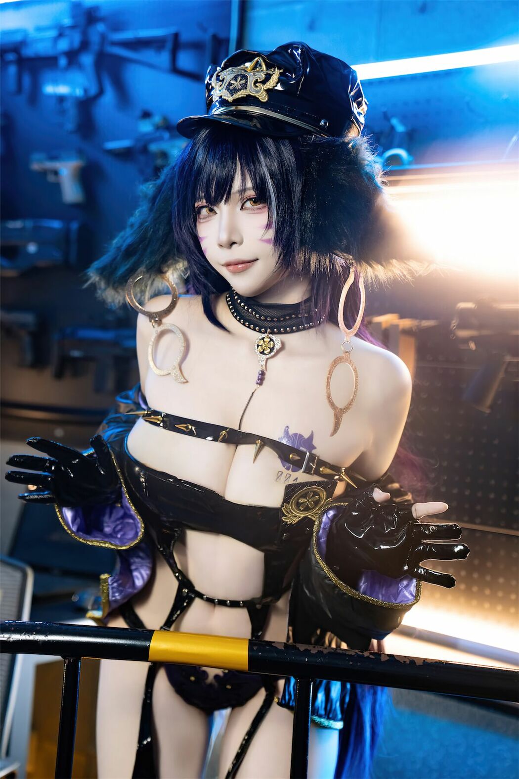 Coser@二佐Nisa – 碧蓝航线 武藏 女警 (26P)