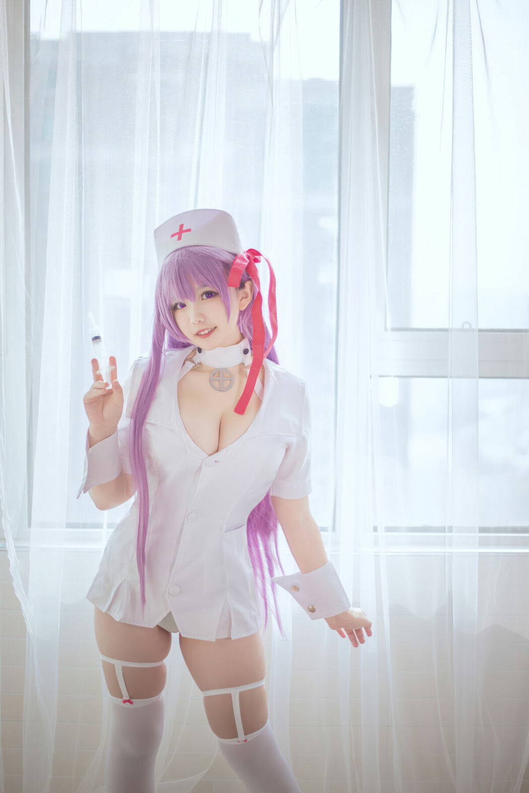 Coser@阿半今天很开心 – BB护士 (26P)
